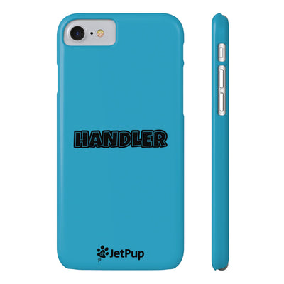 Handler Slim iPhone Cases - Turquoise