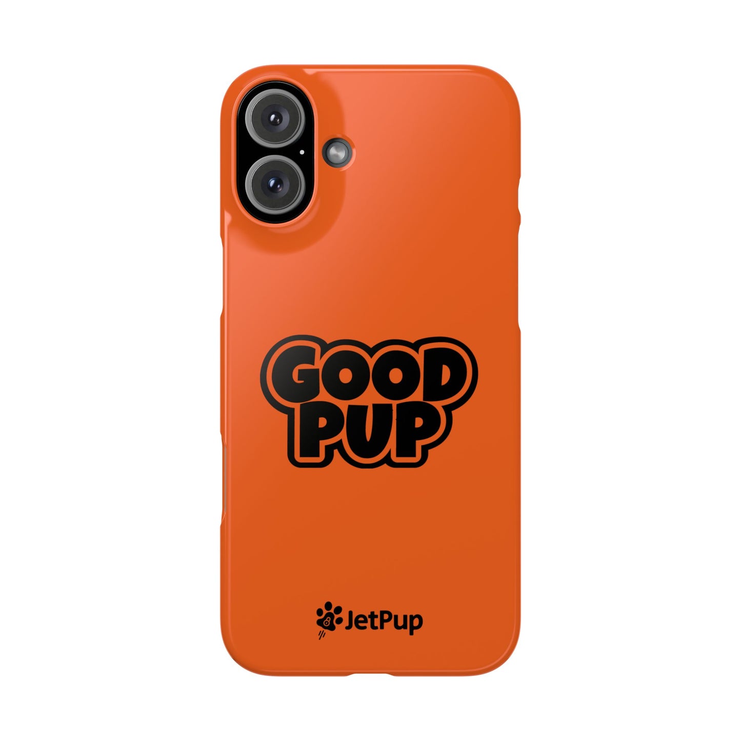 Good Pup Slim iPhone Cases - Orange