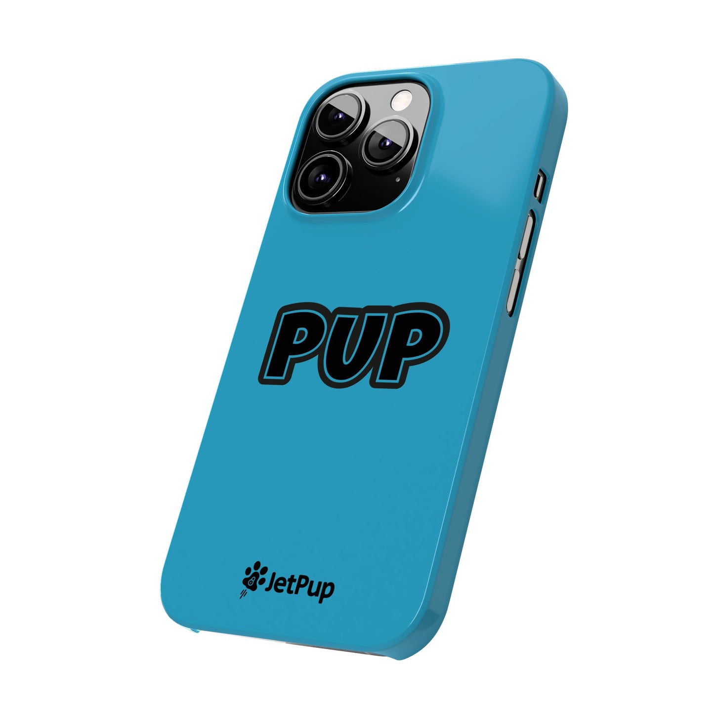 Pup Slim iPhone Cases - Turquoise