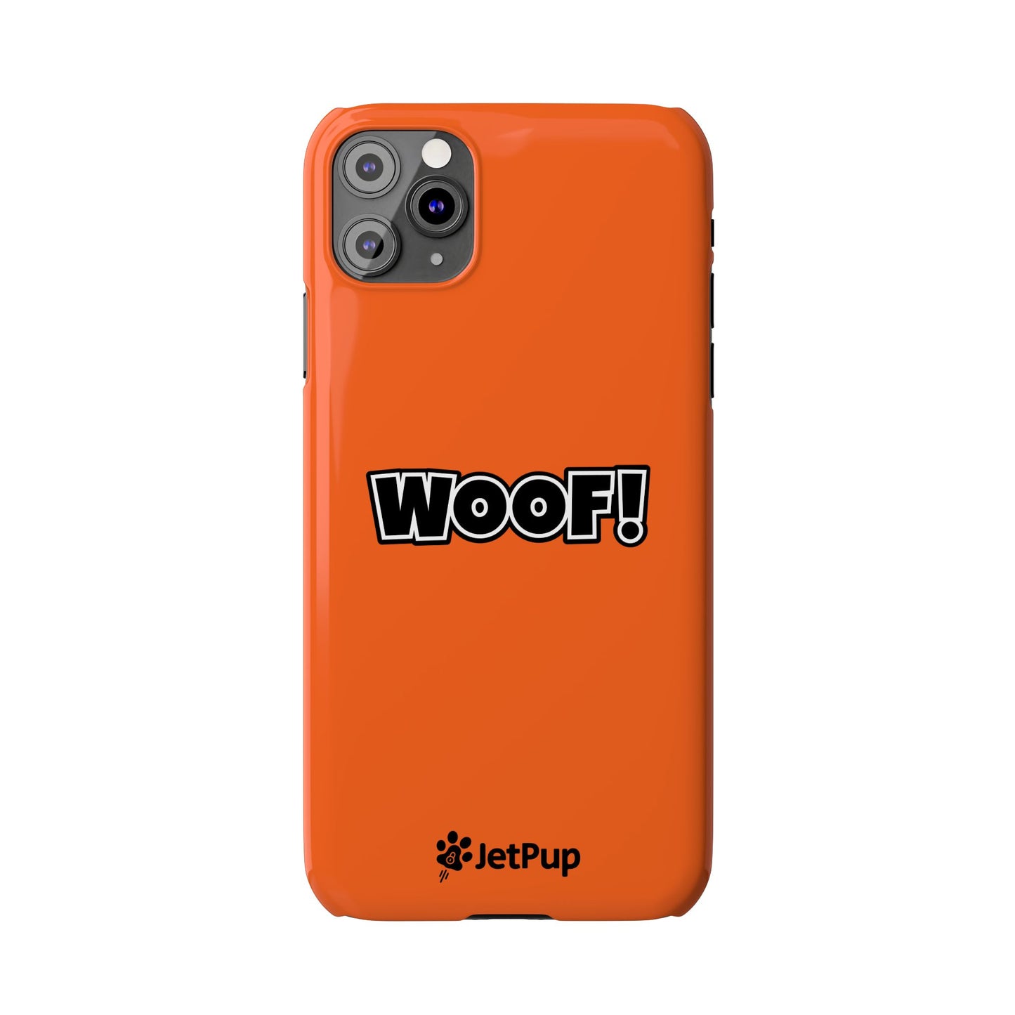 Woof Slim iPhone Cases - Orange
