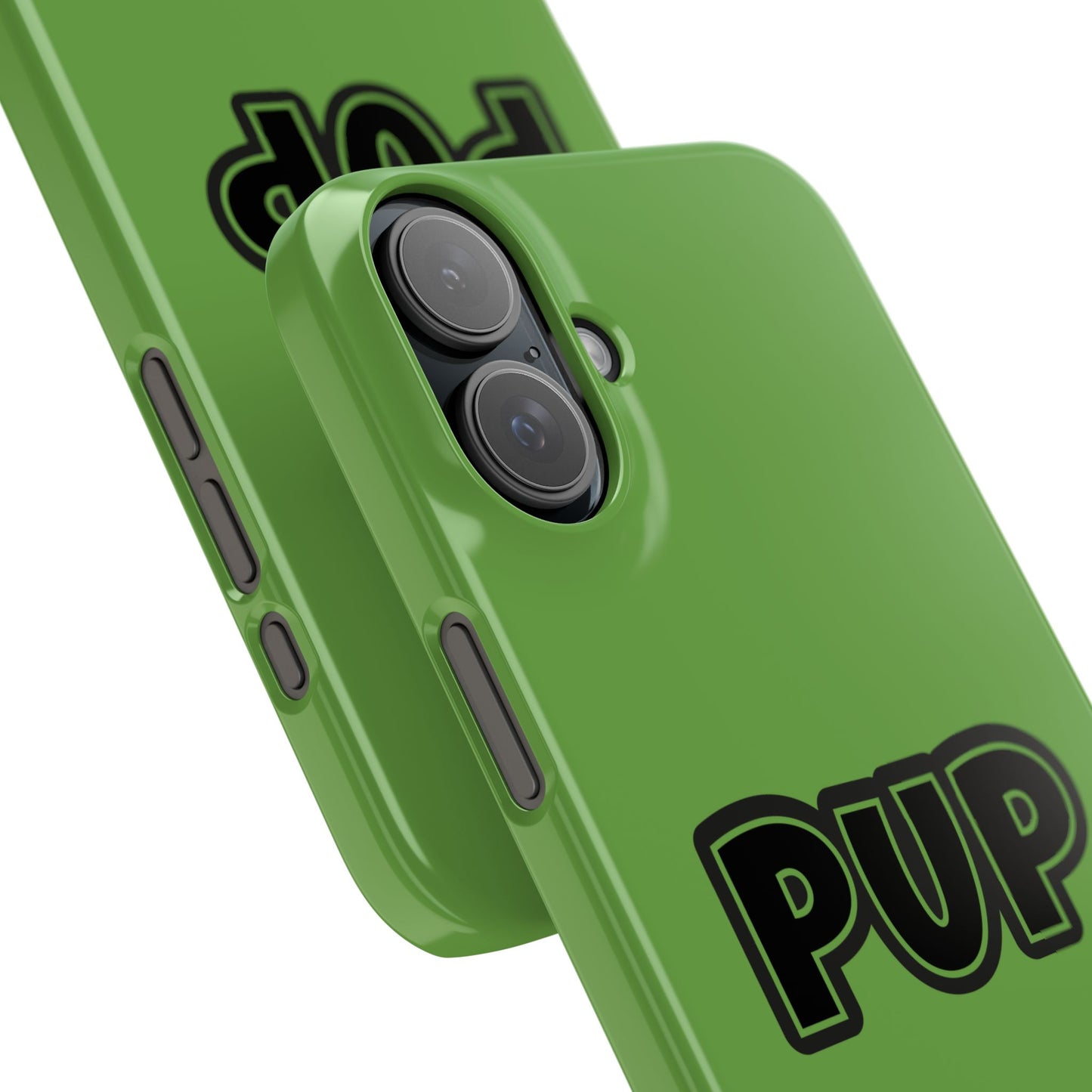 Pup Slim iPhone Cases - Green