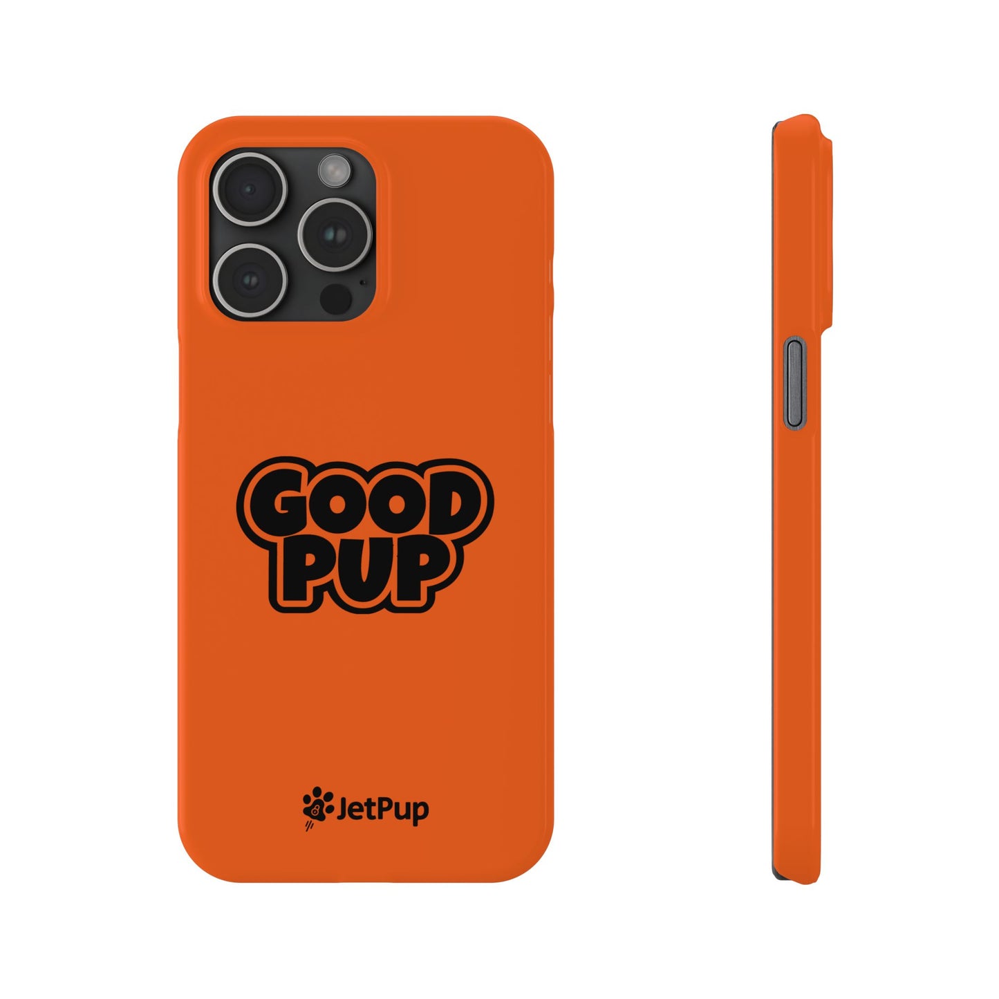 Good Pup Slim iPhone Cases - Orange