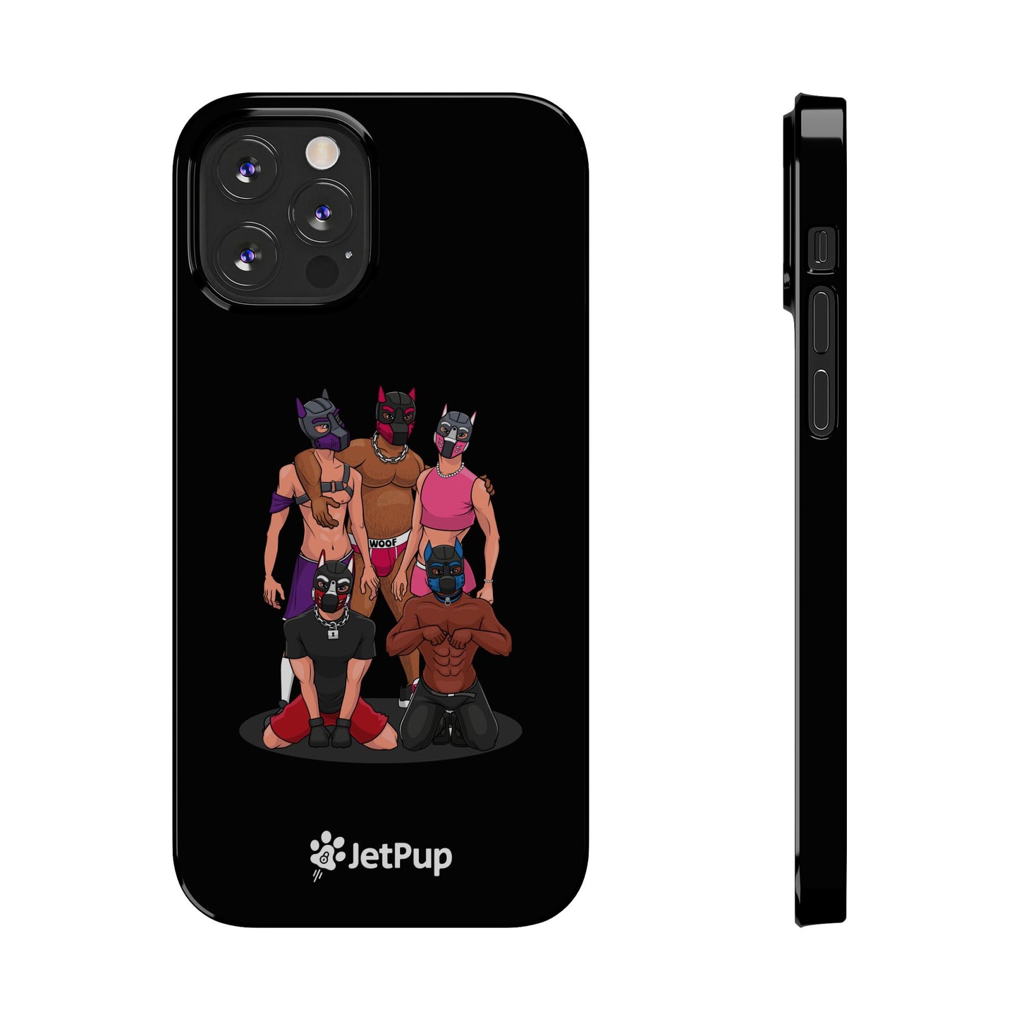 JetPack Slim iPhone Cases - Black