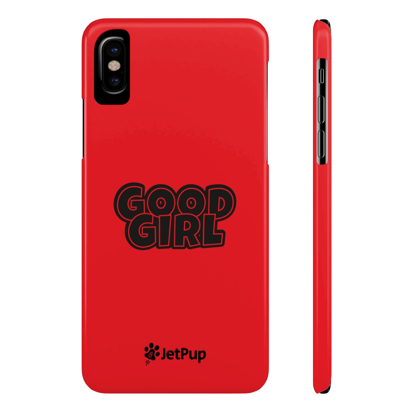 Good Girl Slim iPhone Cases - Red