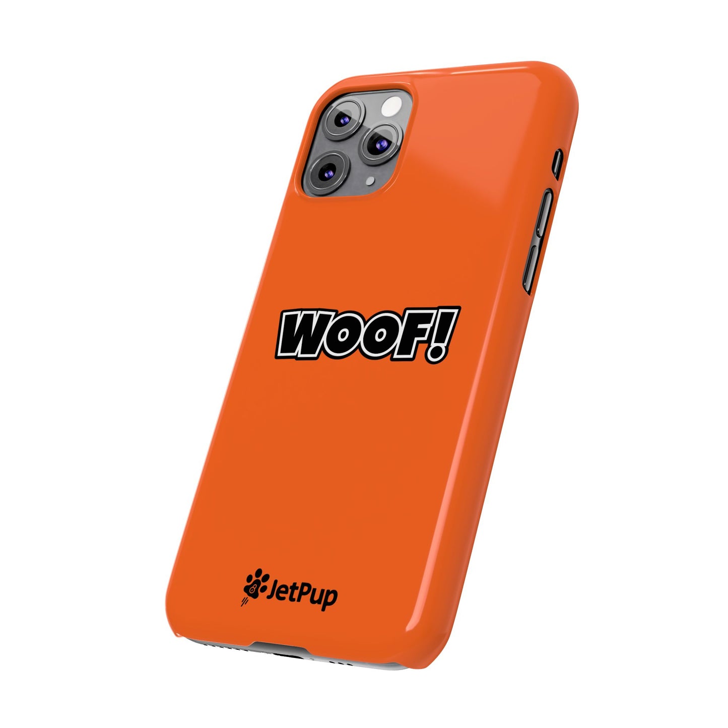 Woof Slim iPhone Cases - Orange