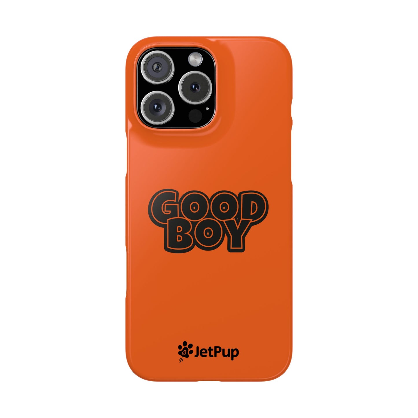 Good Boy Slim iPhone Cases - Orange