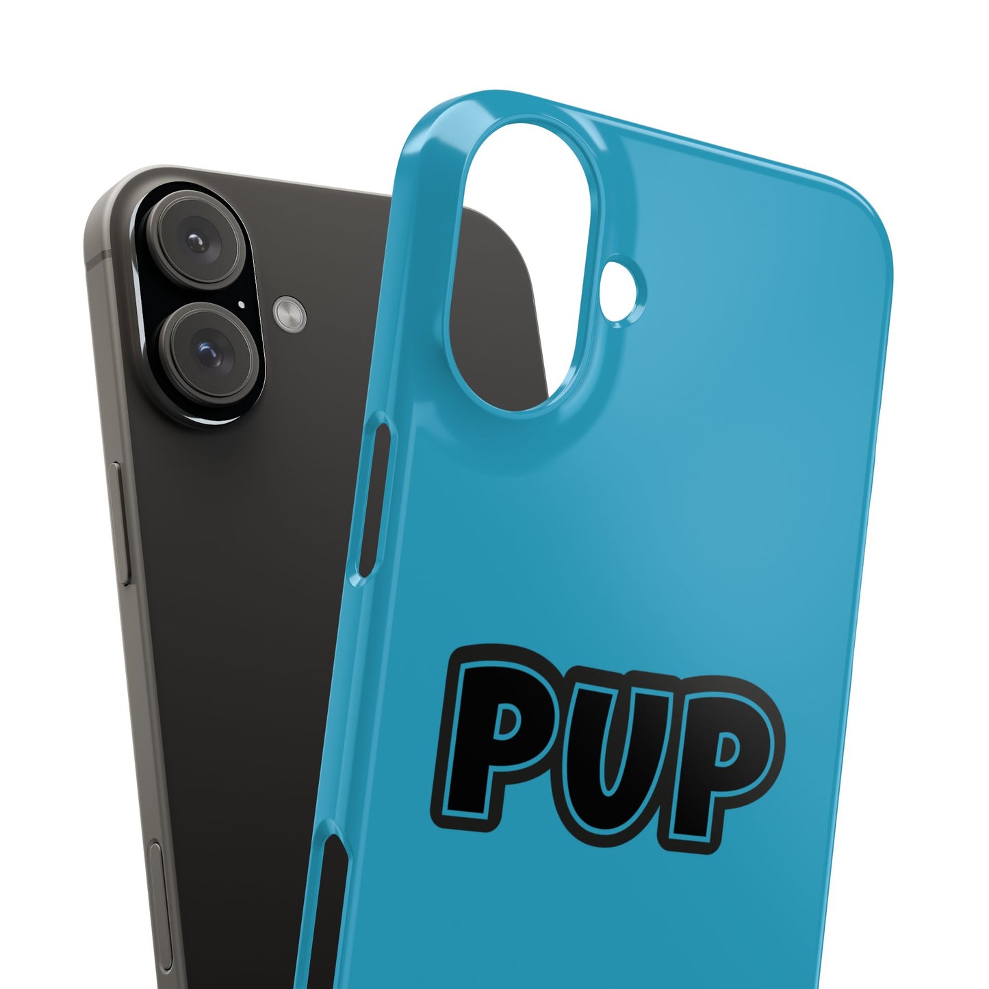 Pup Slim iPhone Cases - Turquoise