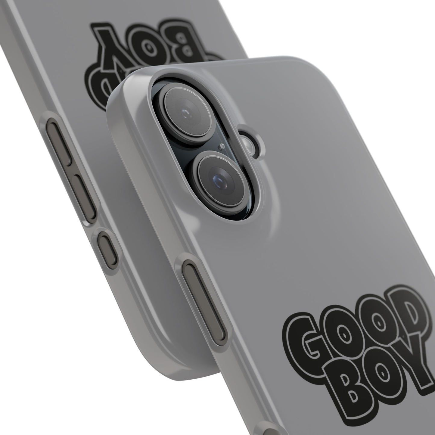 Good Boy Slim iPhone Cases - Grey