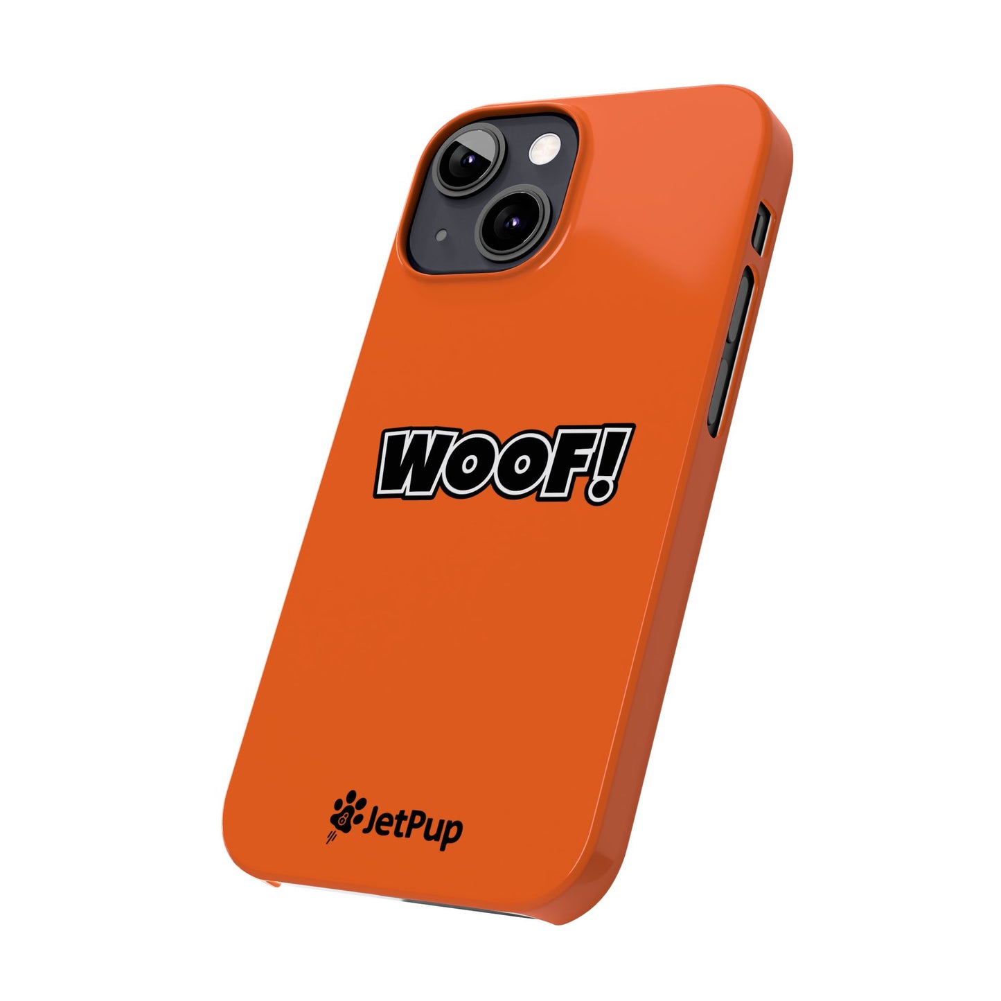 Woof Slim iPhone Cases - Orange