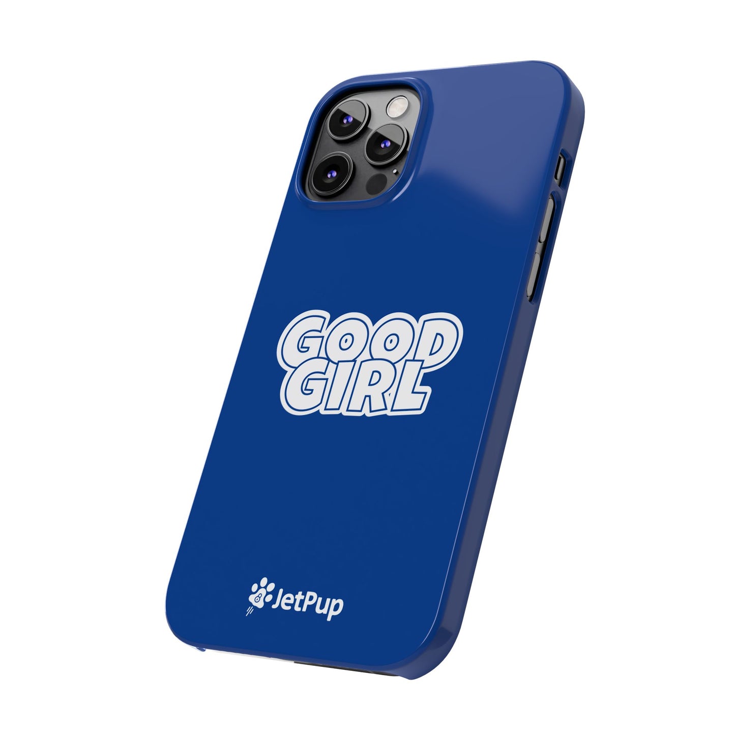 Good Girl Slim iPhone Cases - Blue