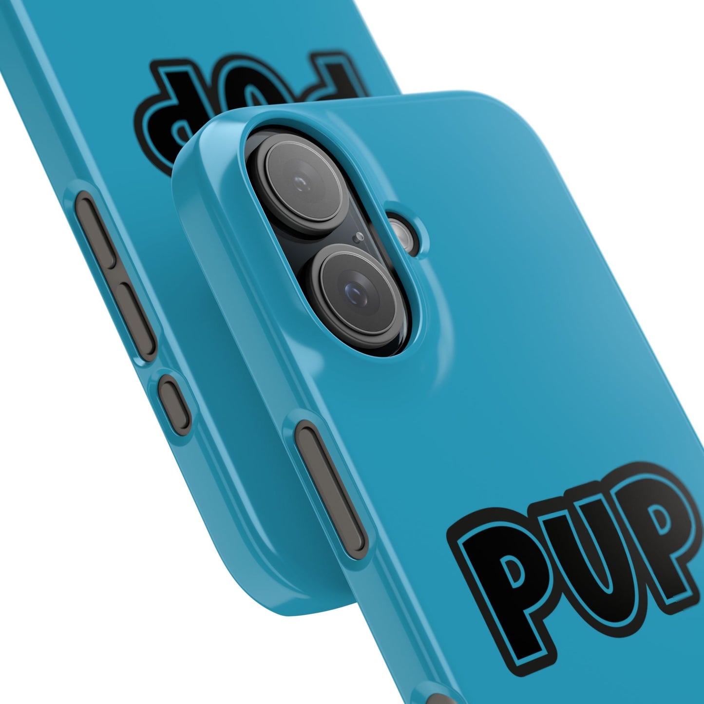 Pup Slim iPhone Cases - Turquoise