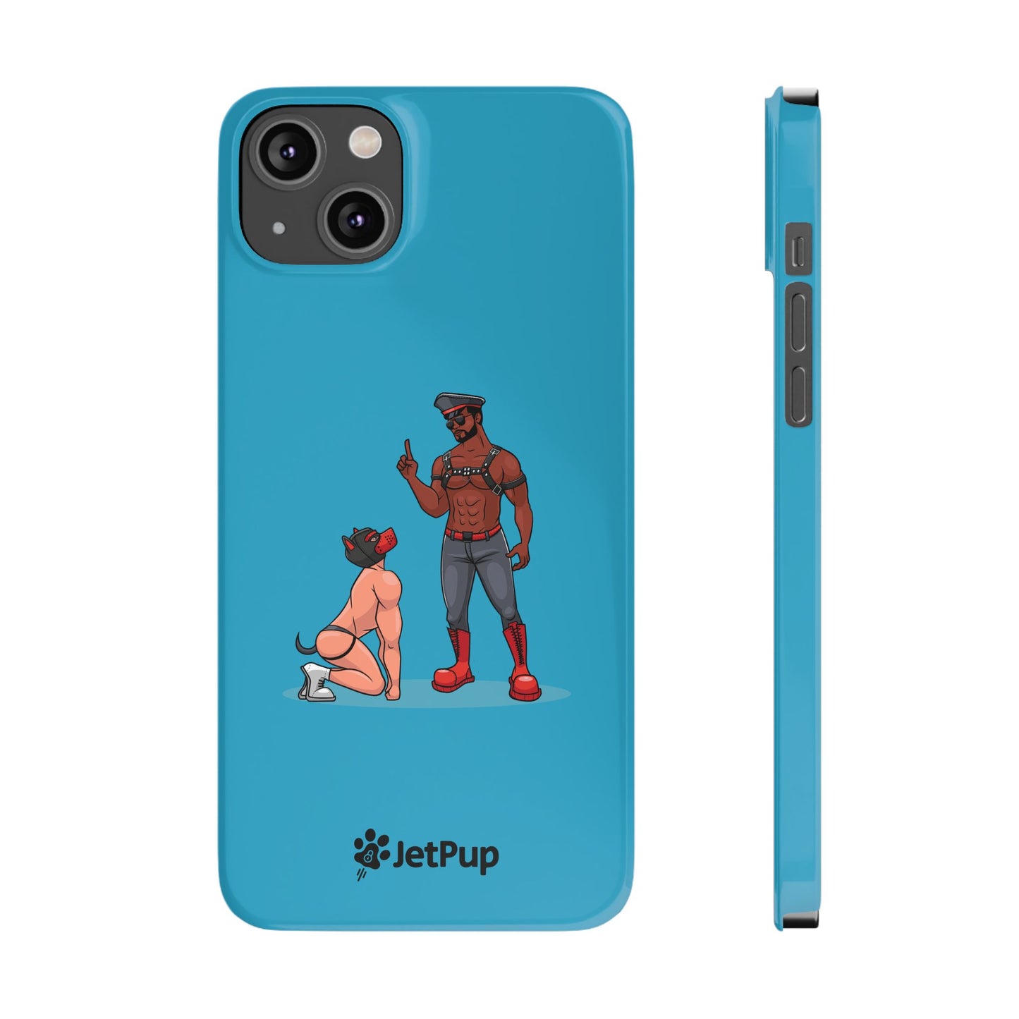 Sir & Pup Slim iPhone Cases - Turquoise