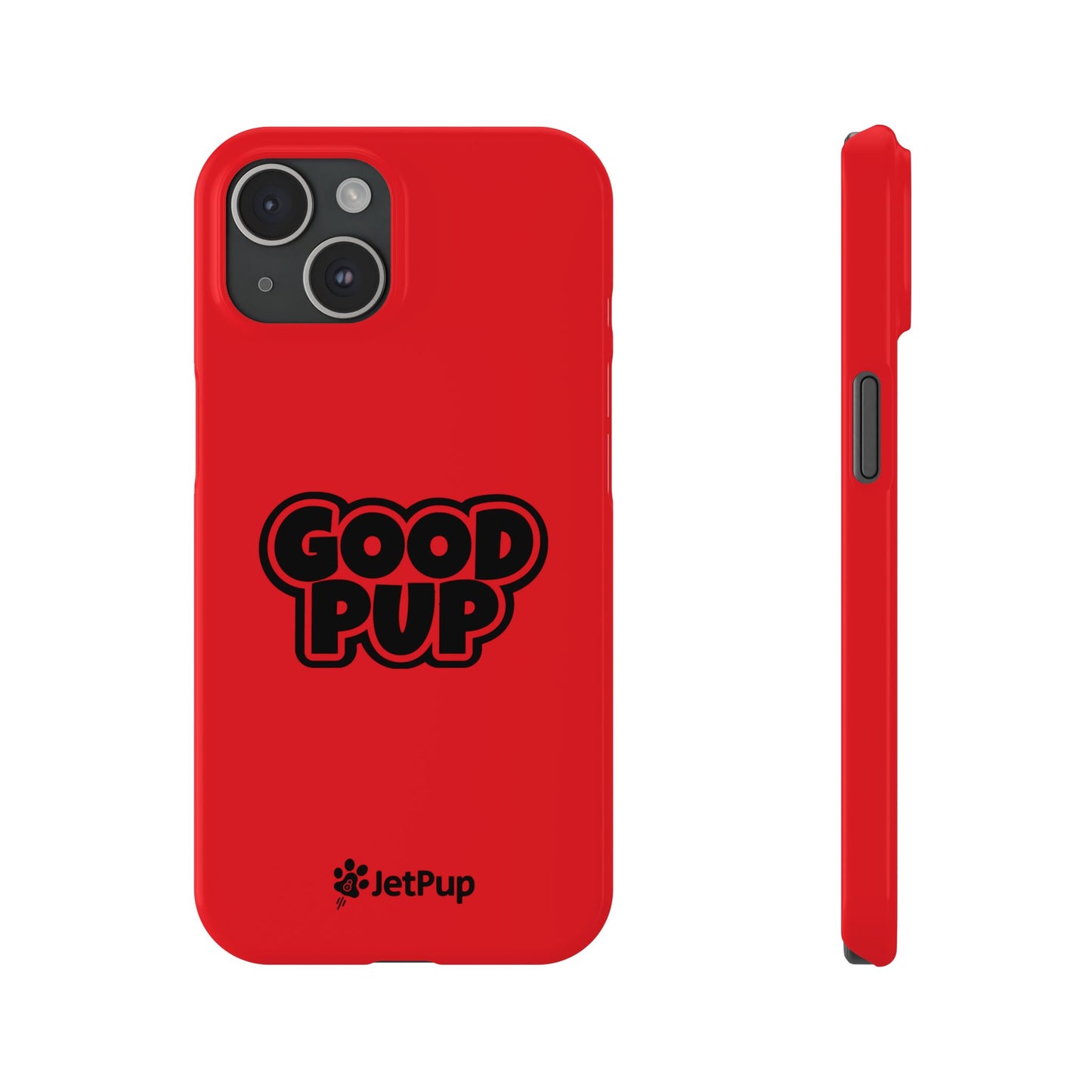 Good Pup Slim iPhone Cases - Red