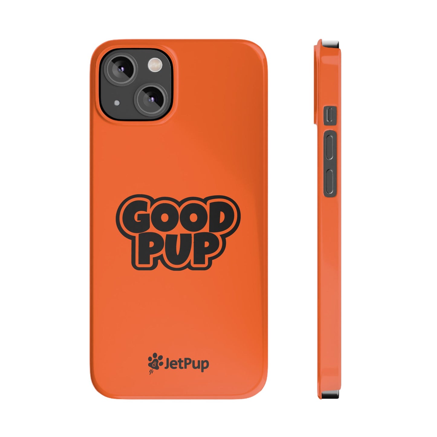 Good Pup Slim iPhone Cases - Orange