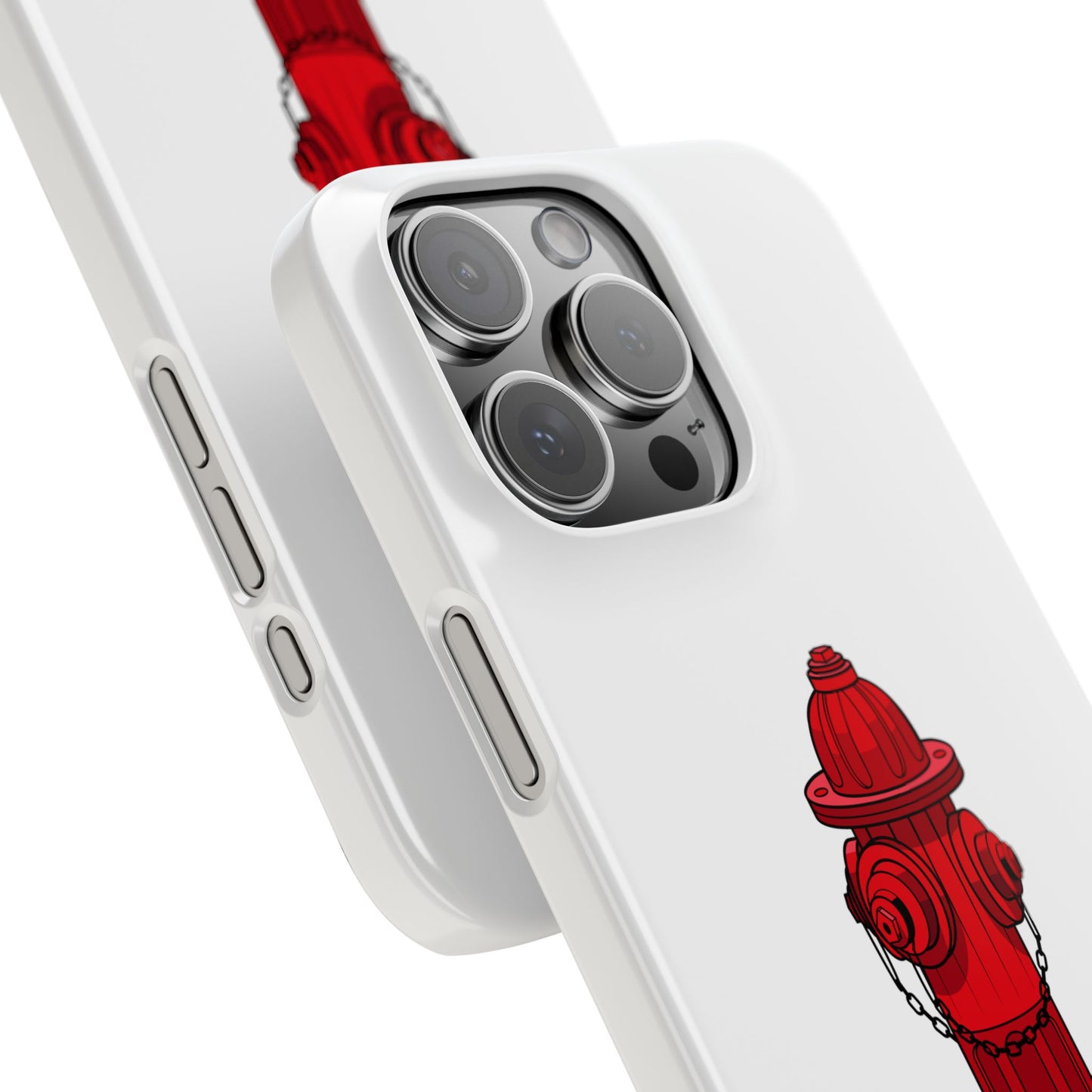 Hydrant Slim iPhone Cases - White
