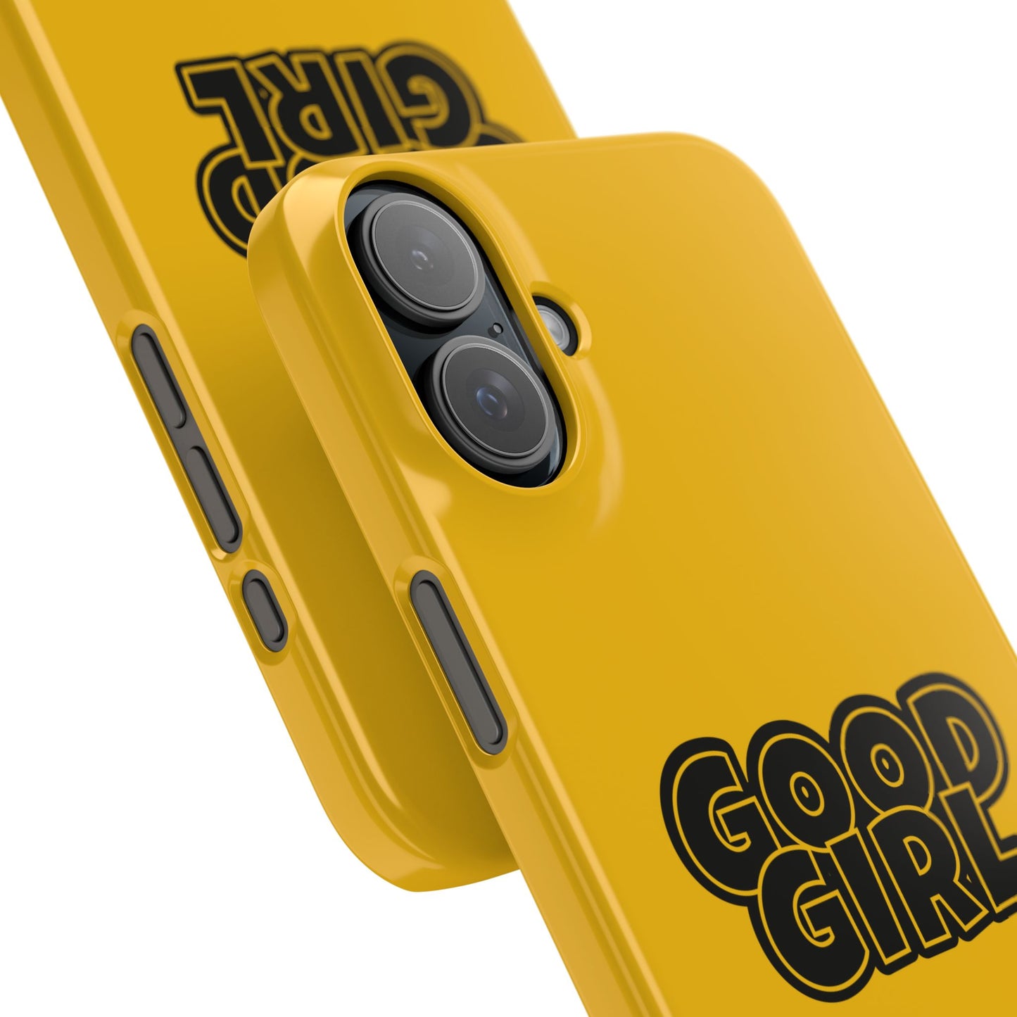 Good Girl Slim iPhone Cases - Yellow