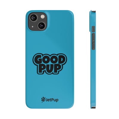 Good Pup Slim iPhone Cases - Turquoise