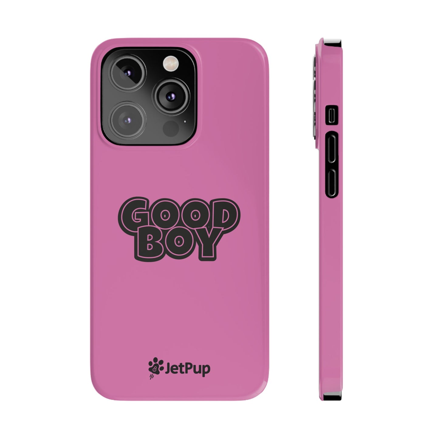 Good Boy Slim iPhone Cases - Pink