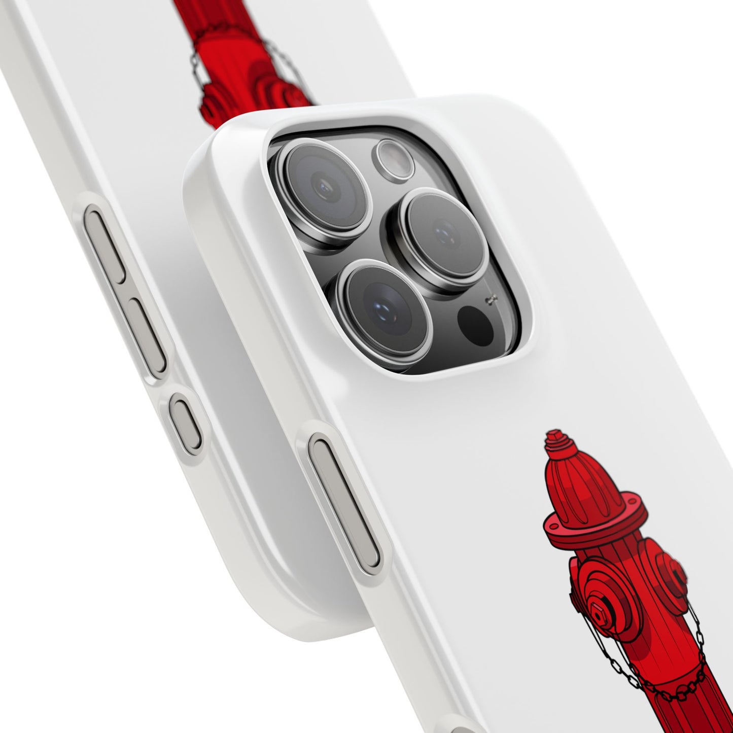 Hydrant Slim iPhone Cases - White