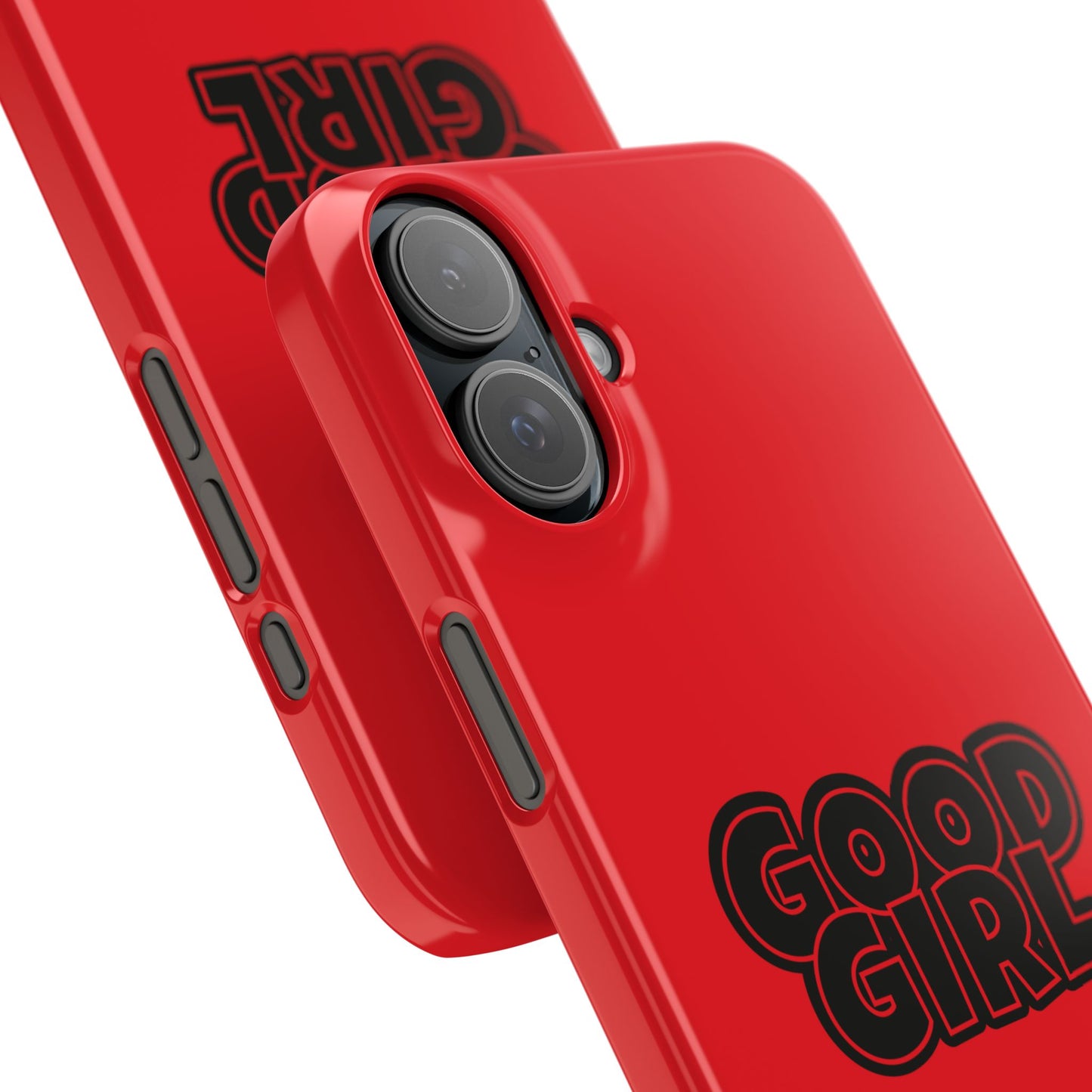 Good Girl Slim iPhone Cases - Red