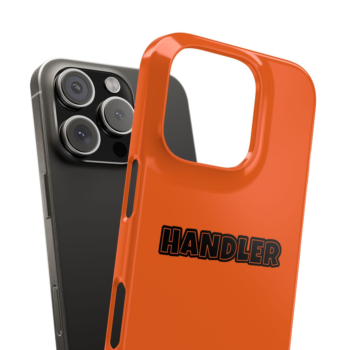 Handler Slim iPhone Cases - Orange