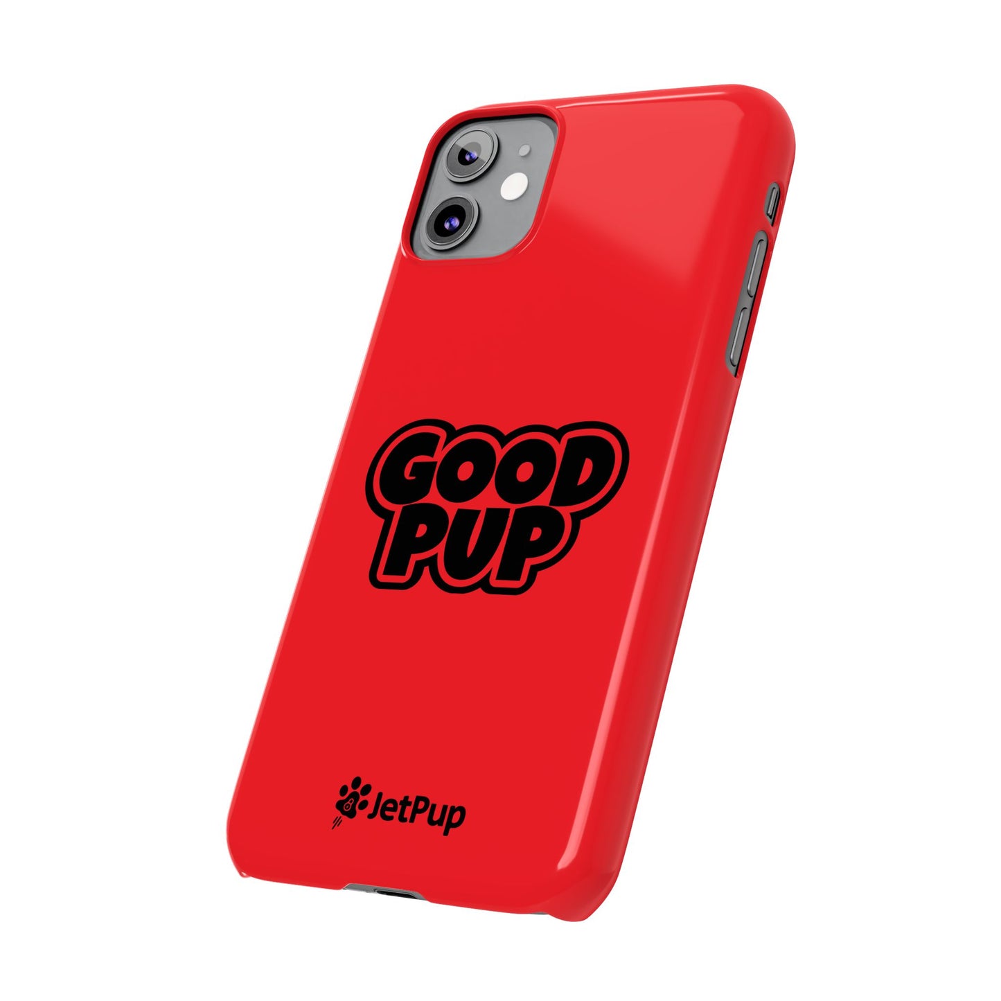 Good Pup Slim iPhone Cases - Red