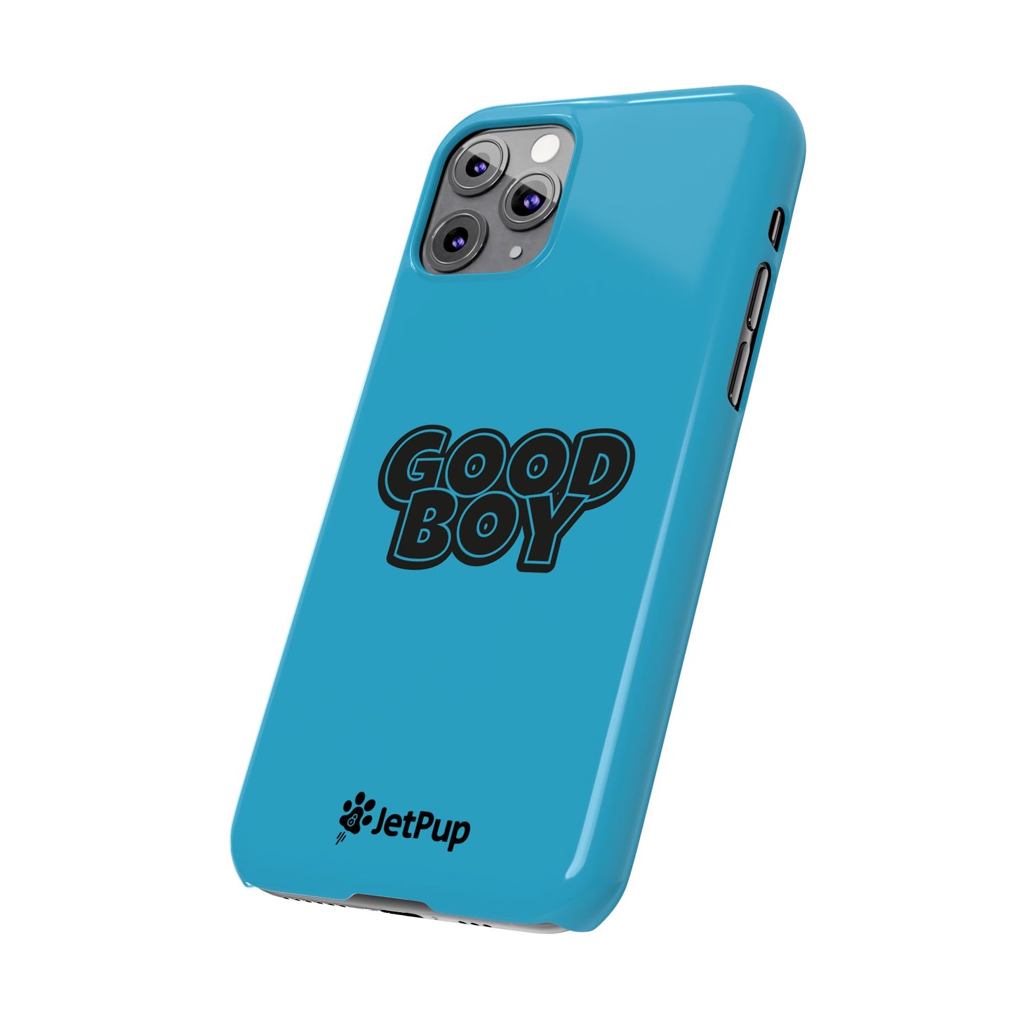 Good Boy Slim iPhone Cases - Turquoise