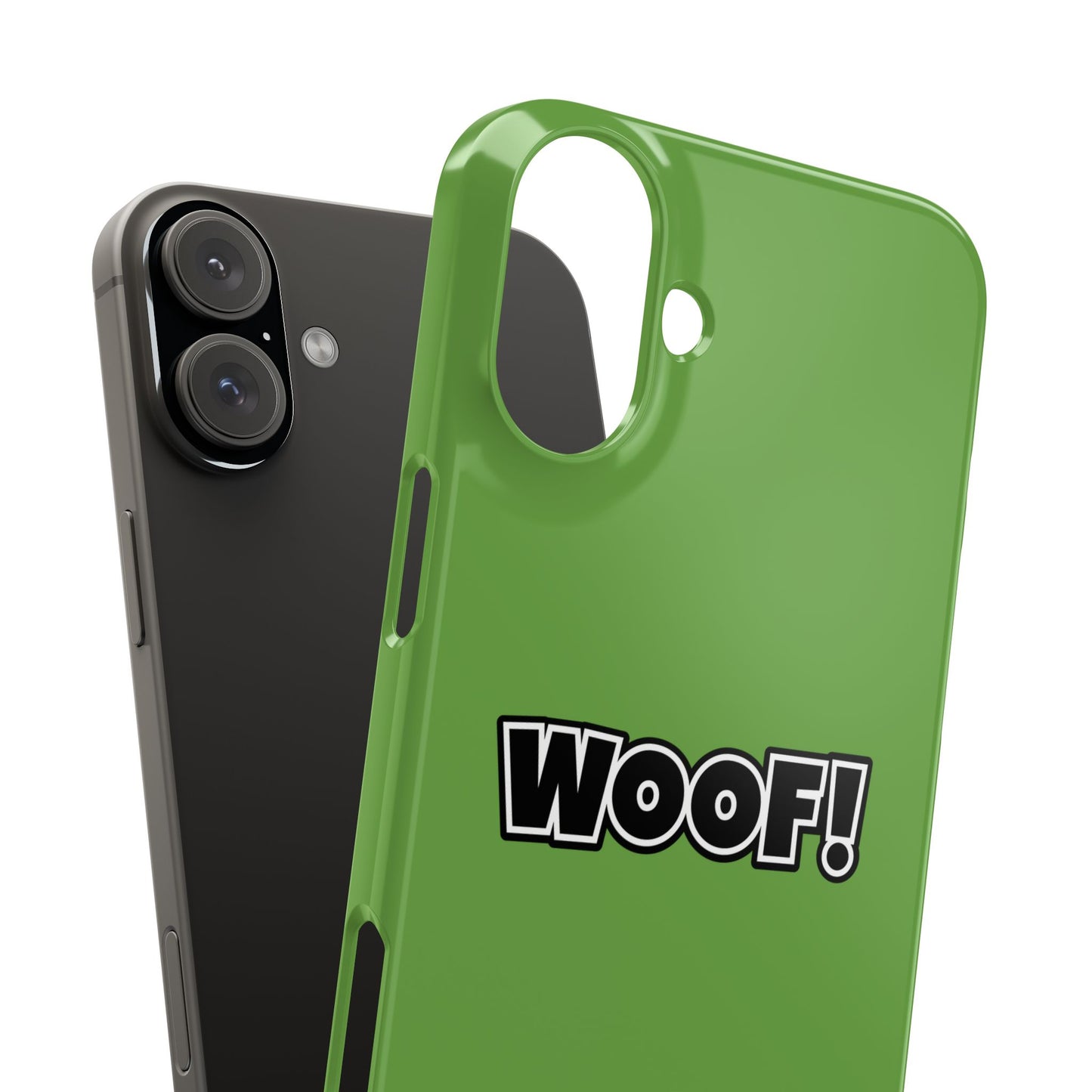 Woof Slim iPhone Cases - Green