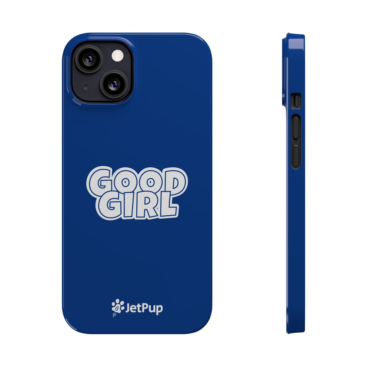Good Girl Slim iPhone Cases - Blue