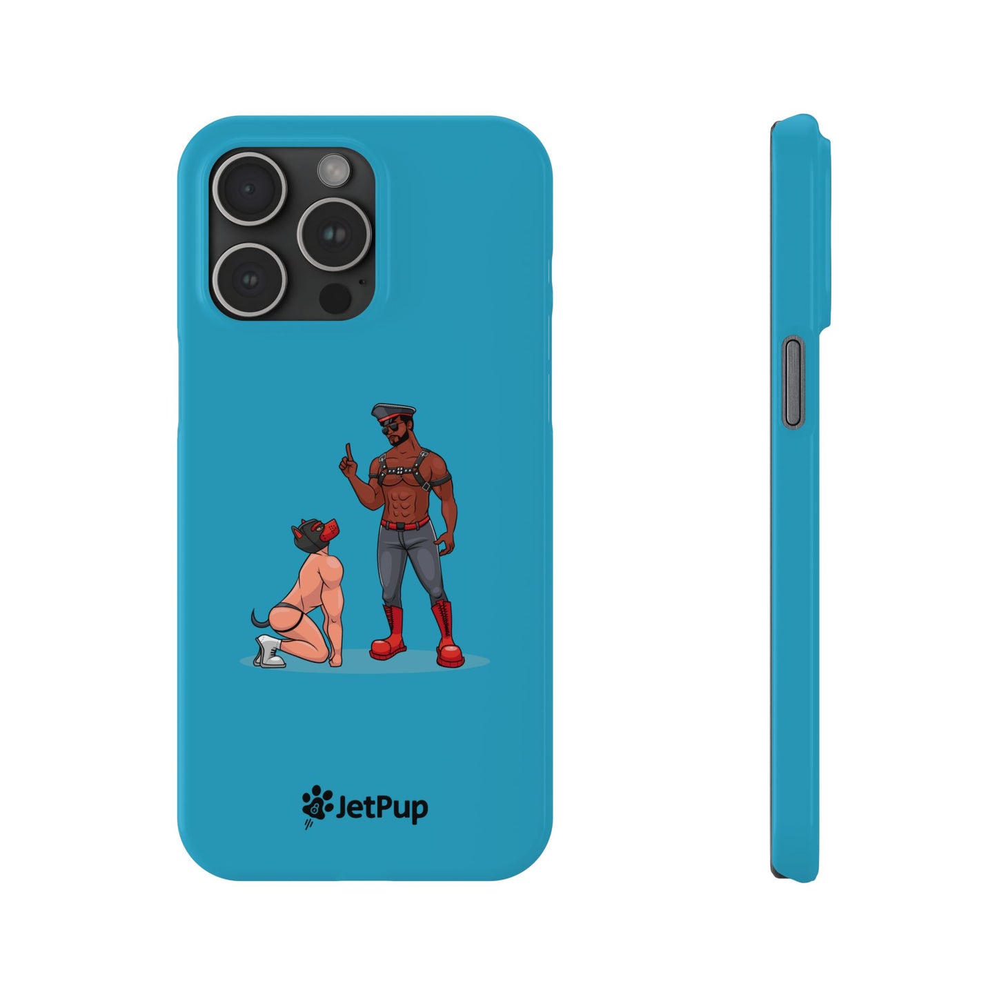 Sir & Pup Slim iPhone Cases - Turquoise