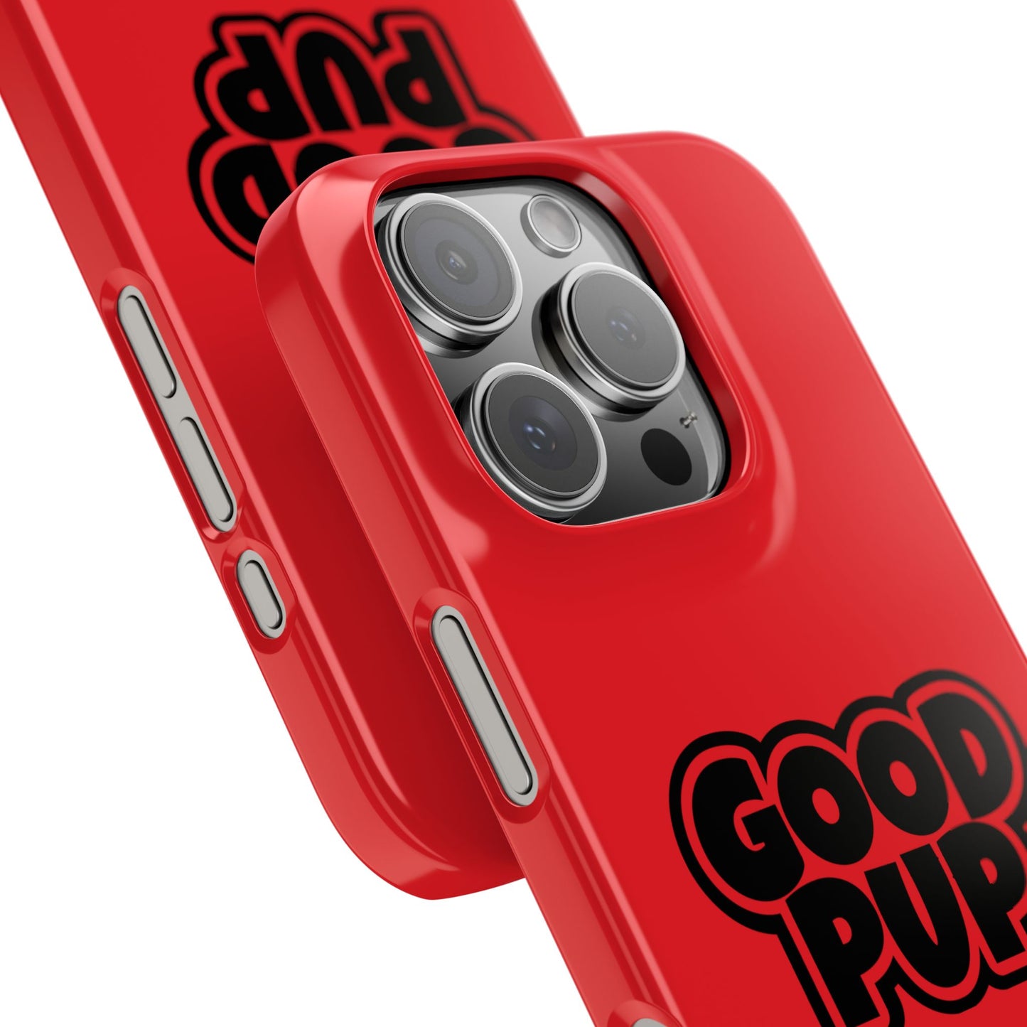 Good Pup Slim iPhone Cases - Red