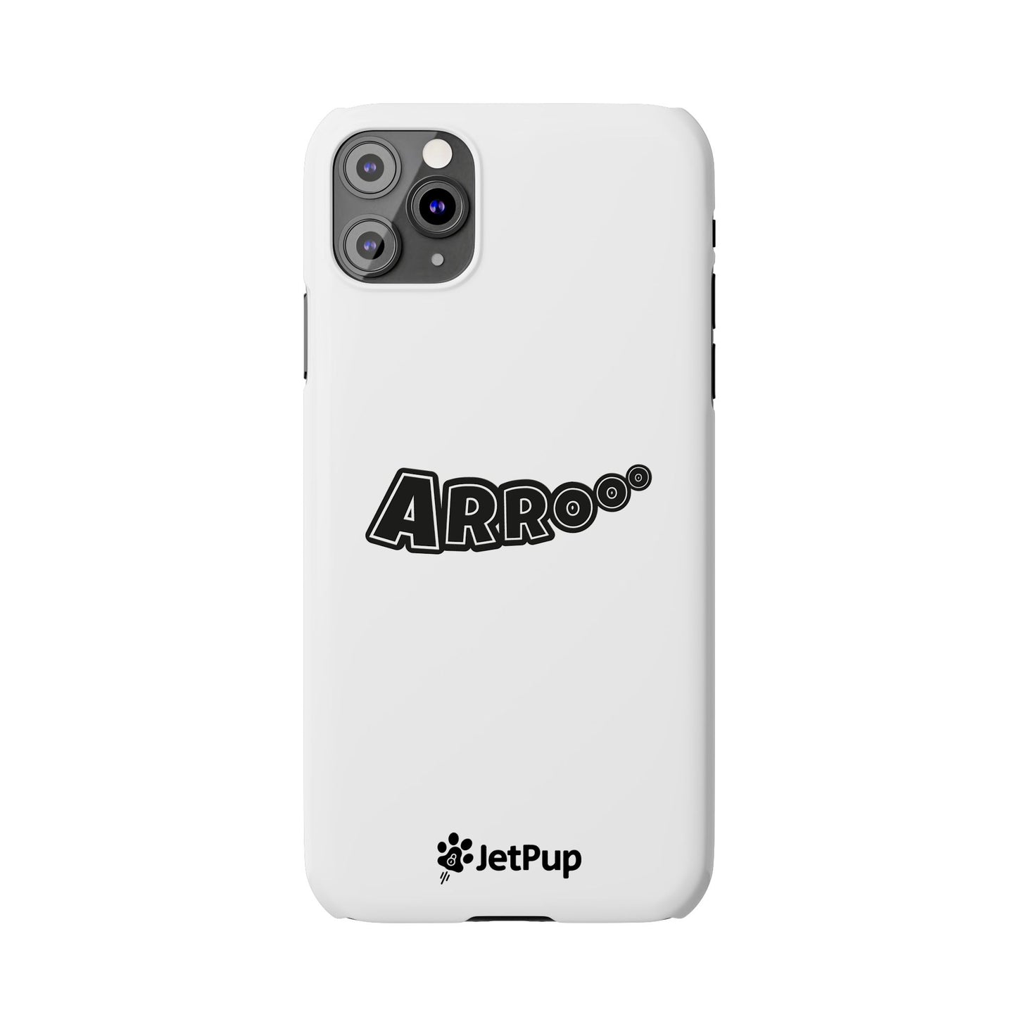 Arrooo Slim iPhone Cases - White