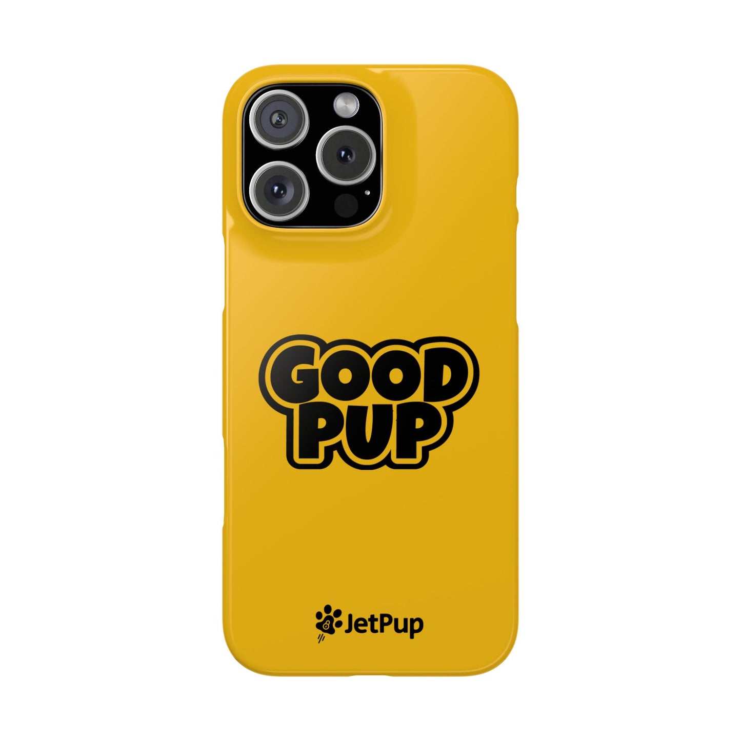 Good Pup Slim iPhone Cases - Yellow