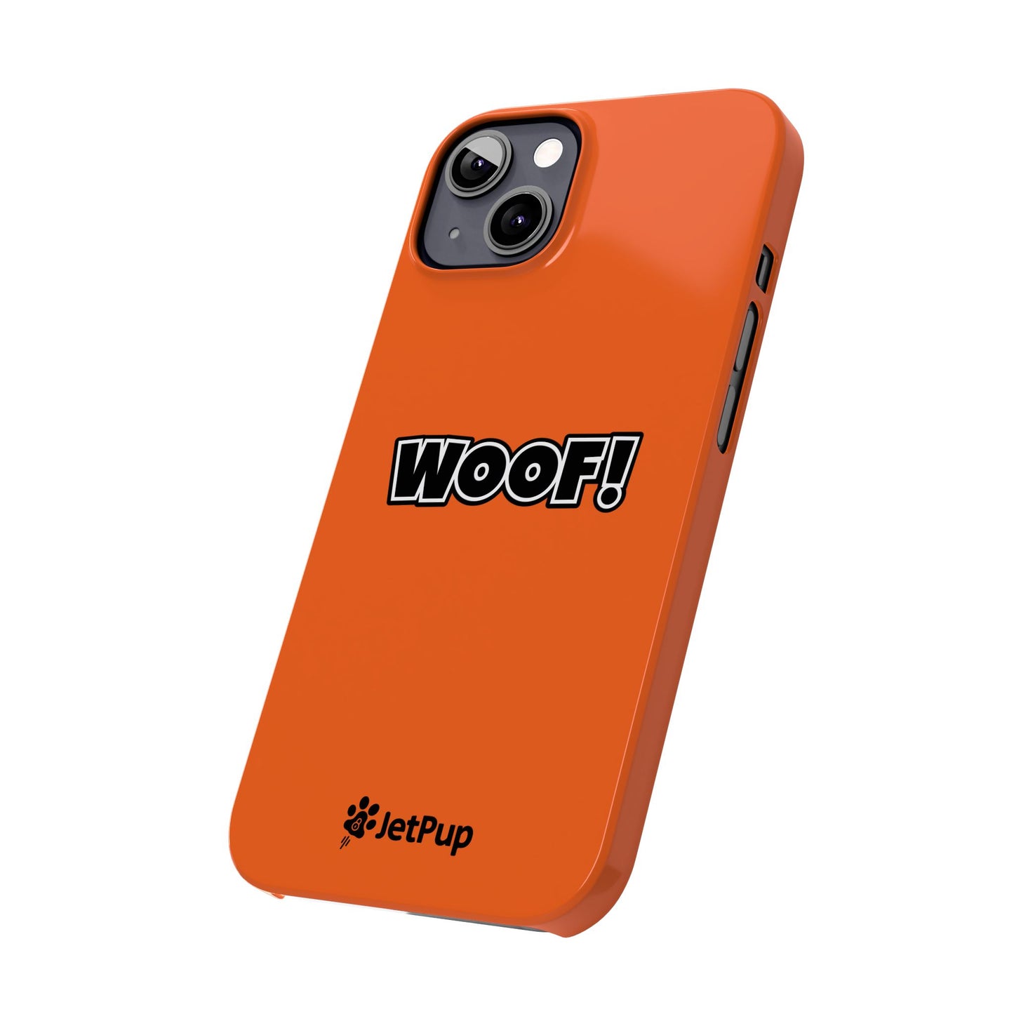 Woof Slim iPhone Cases - Orange