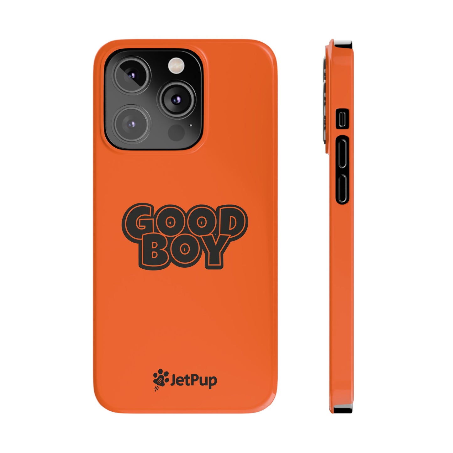 Good Boy Slim iPhone Cases - Orange