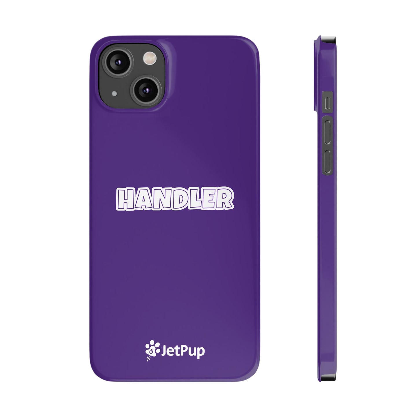 Handler Slim iPhone Cases - Purple