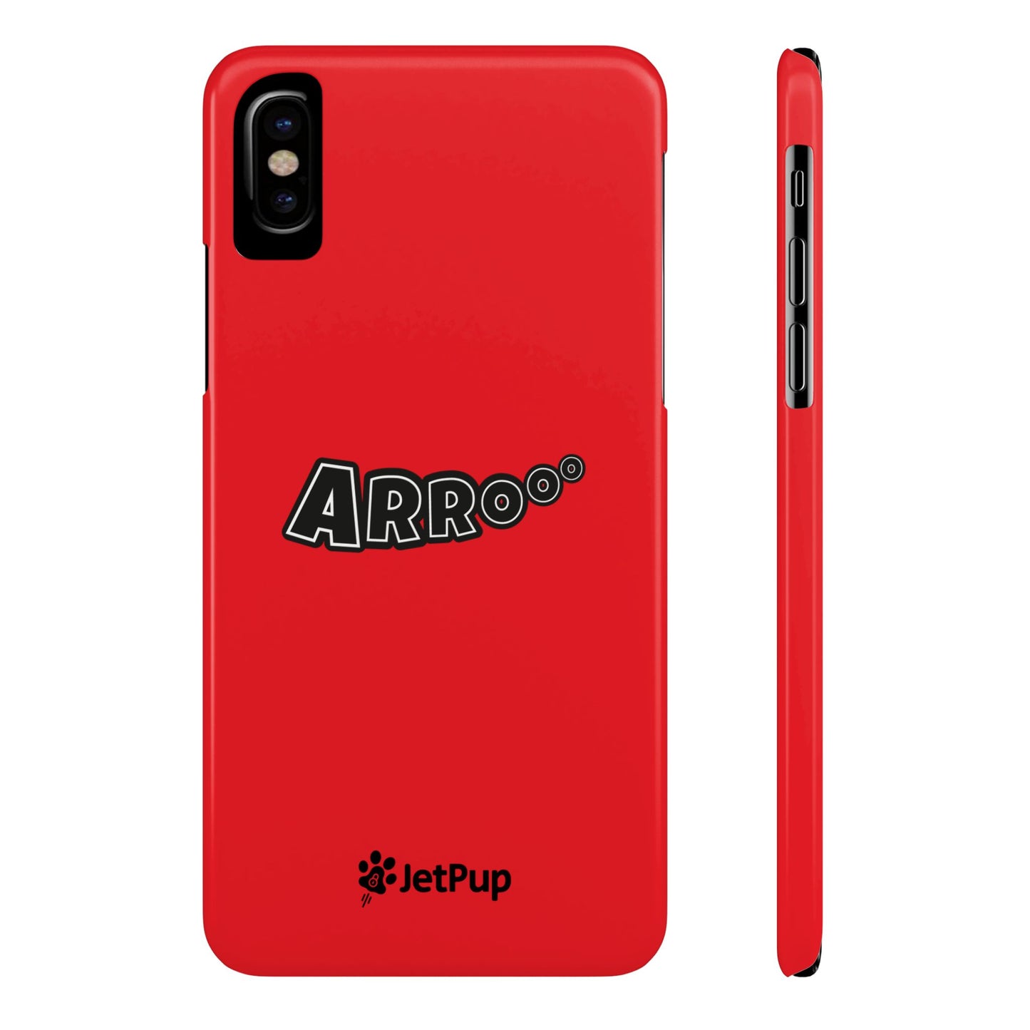 Arrooo Slim iPhone Cases - Red