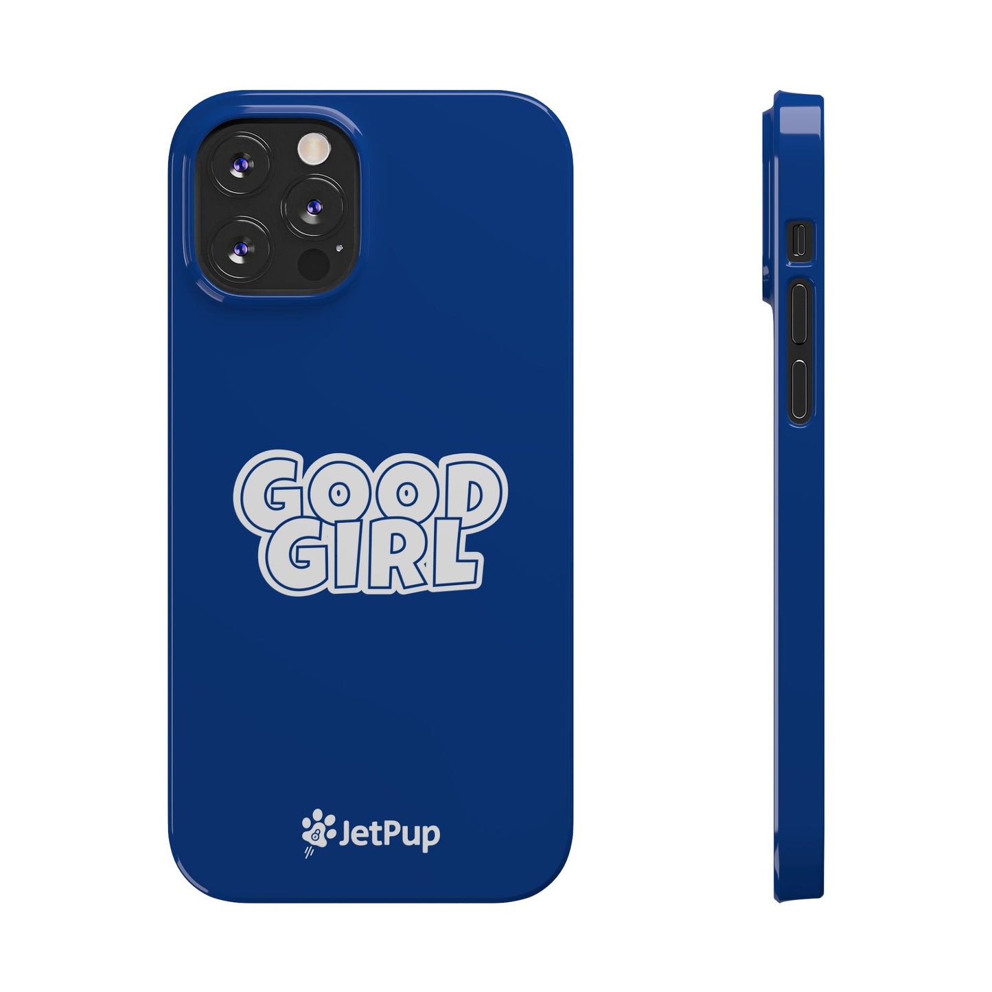 Good Girl Slim iPhone Cases - Blue