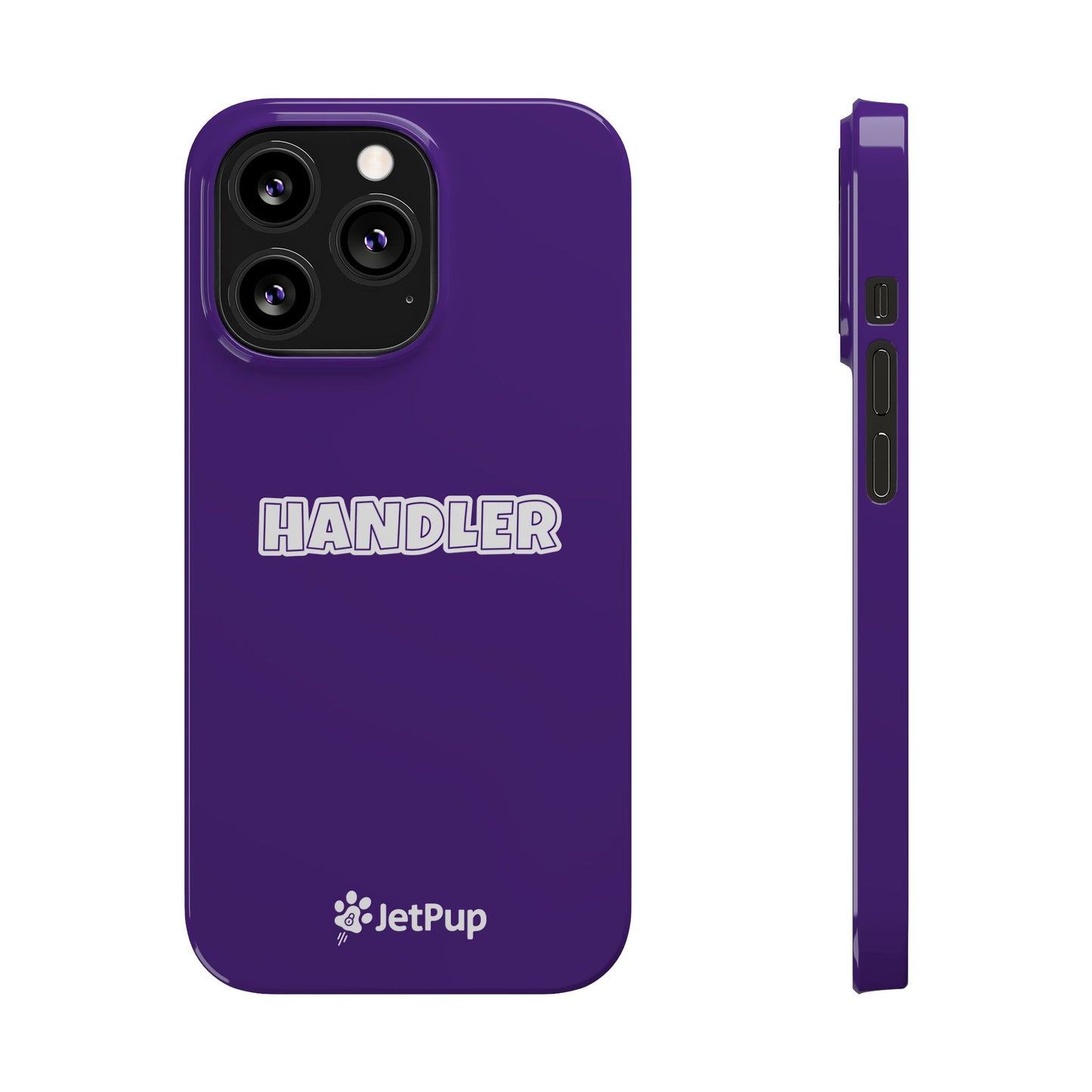 Handler Slim iPhone Cases - Purple