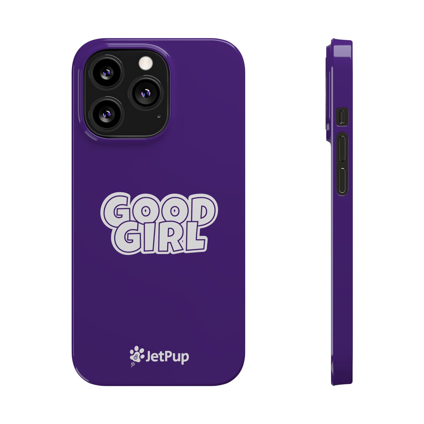 Good Girl Slim iPhone Cases - Purple