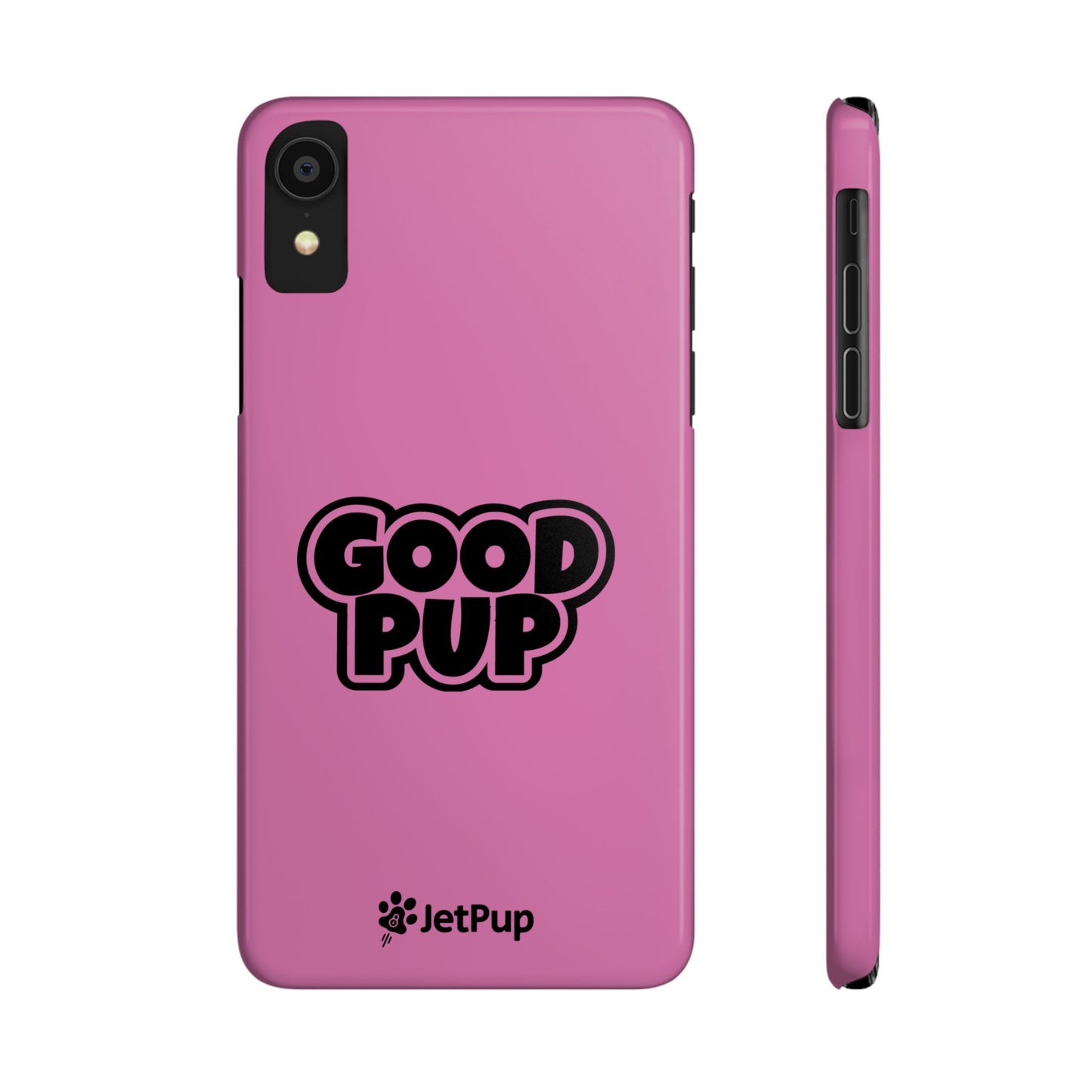 Good Pup Slim iPhone Cases - Pink