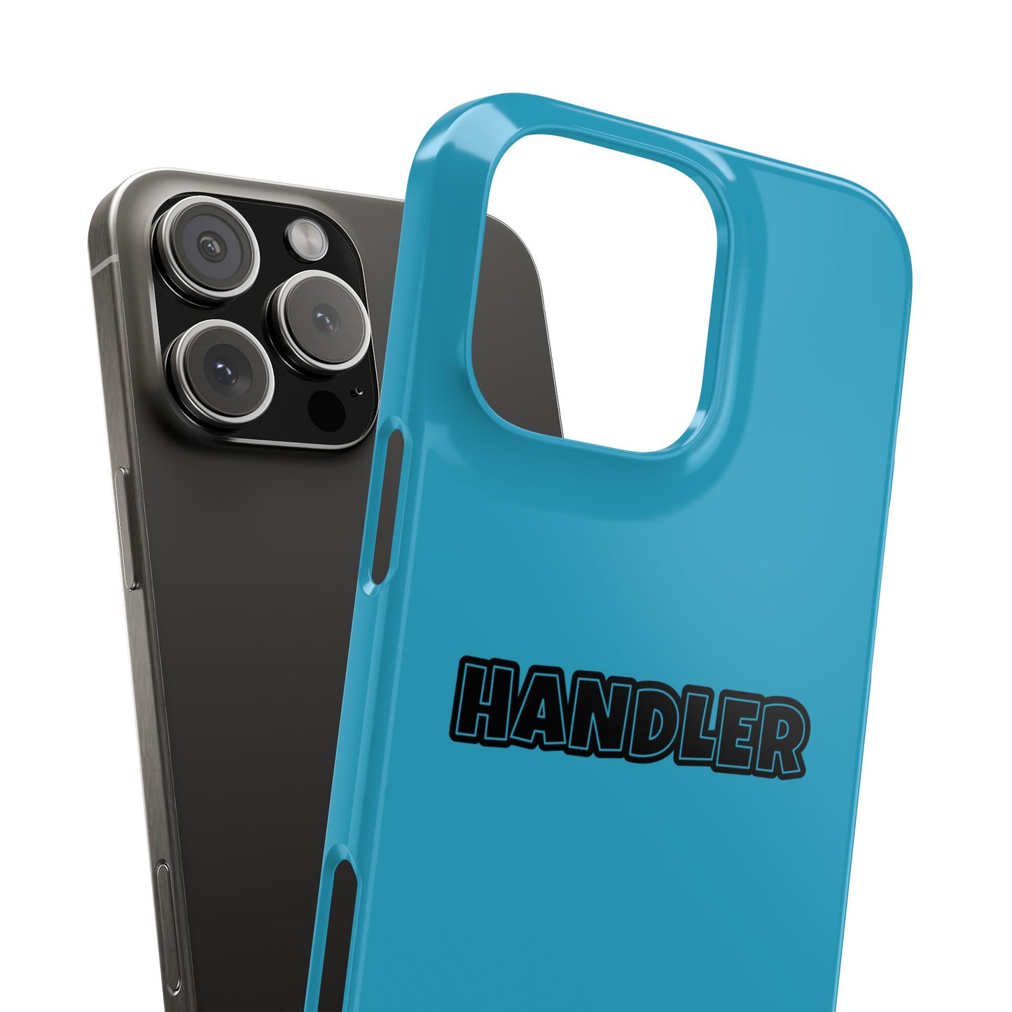 Handler Slim iPhone Cases - Turquoise