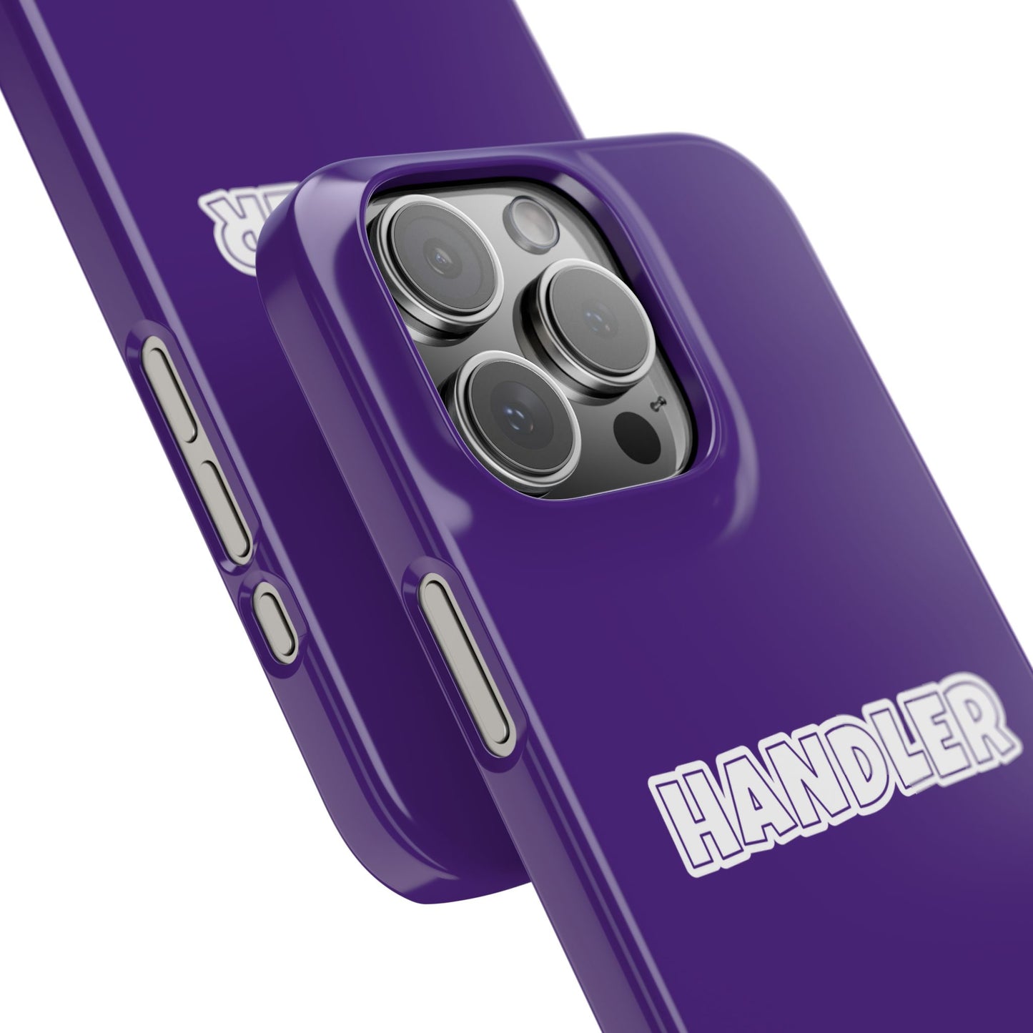 Handler Slim iPhone Cases - Purple