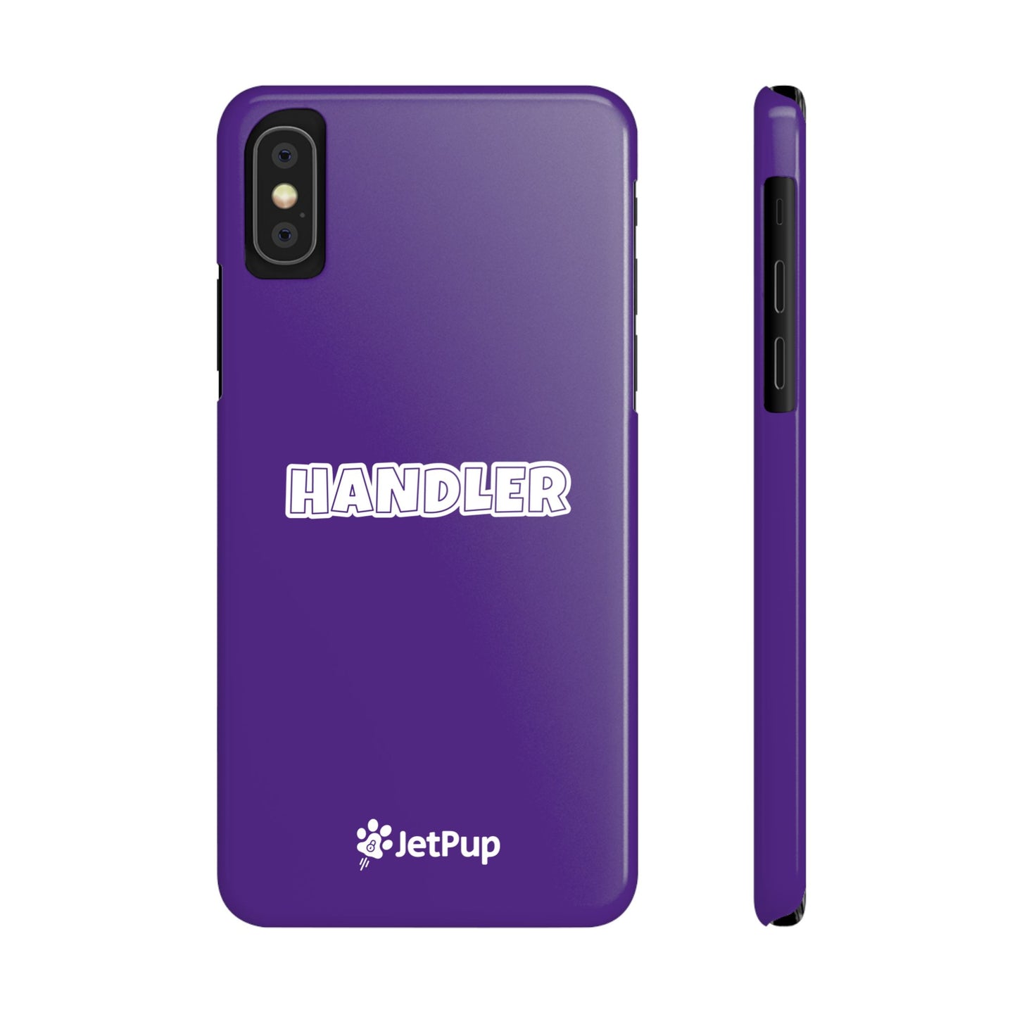 Handler Slim iPhone Cases - Purple