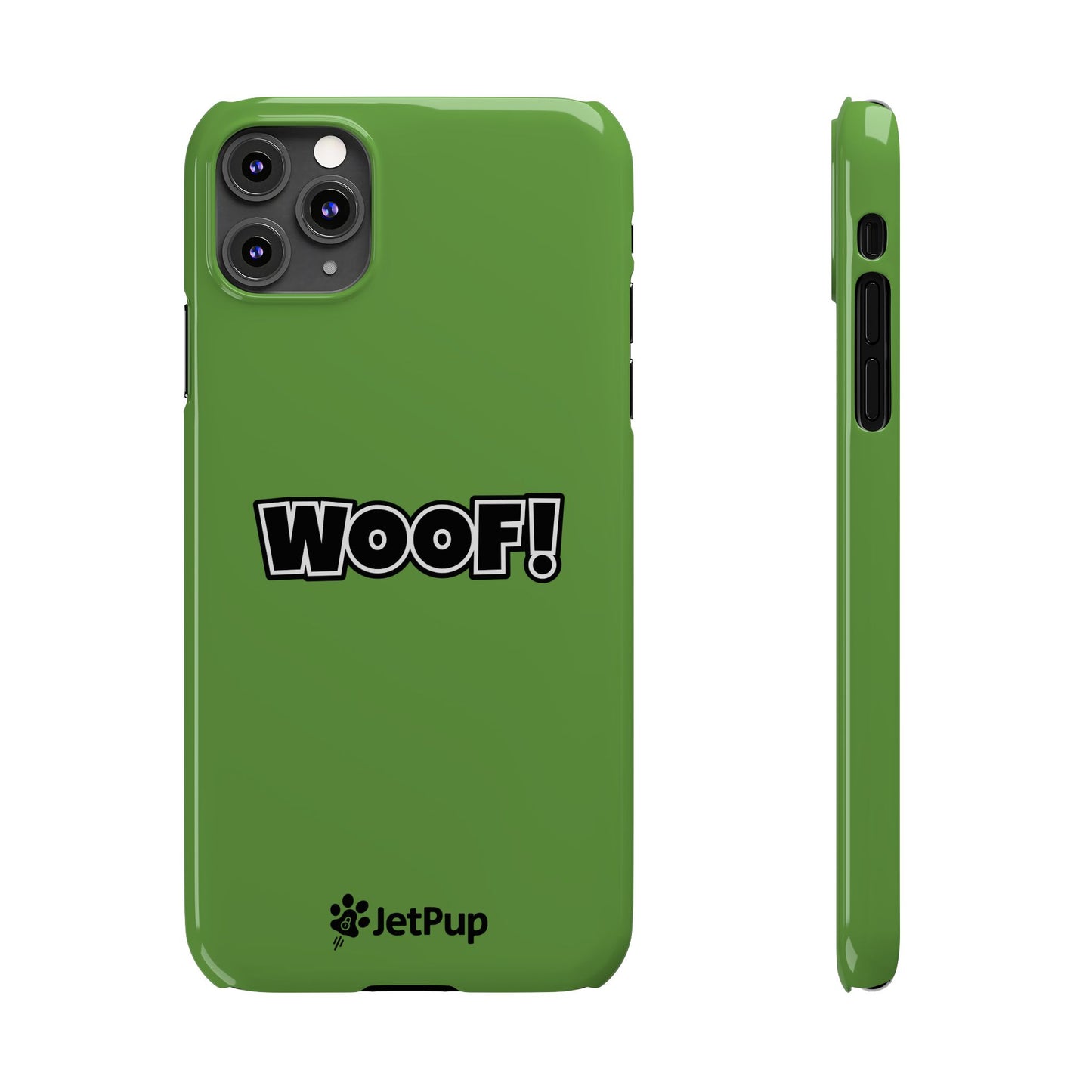 Woof Slim iPhone Cases - Green