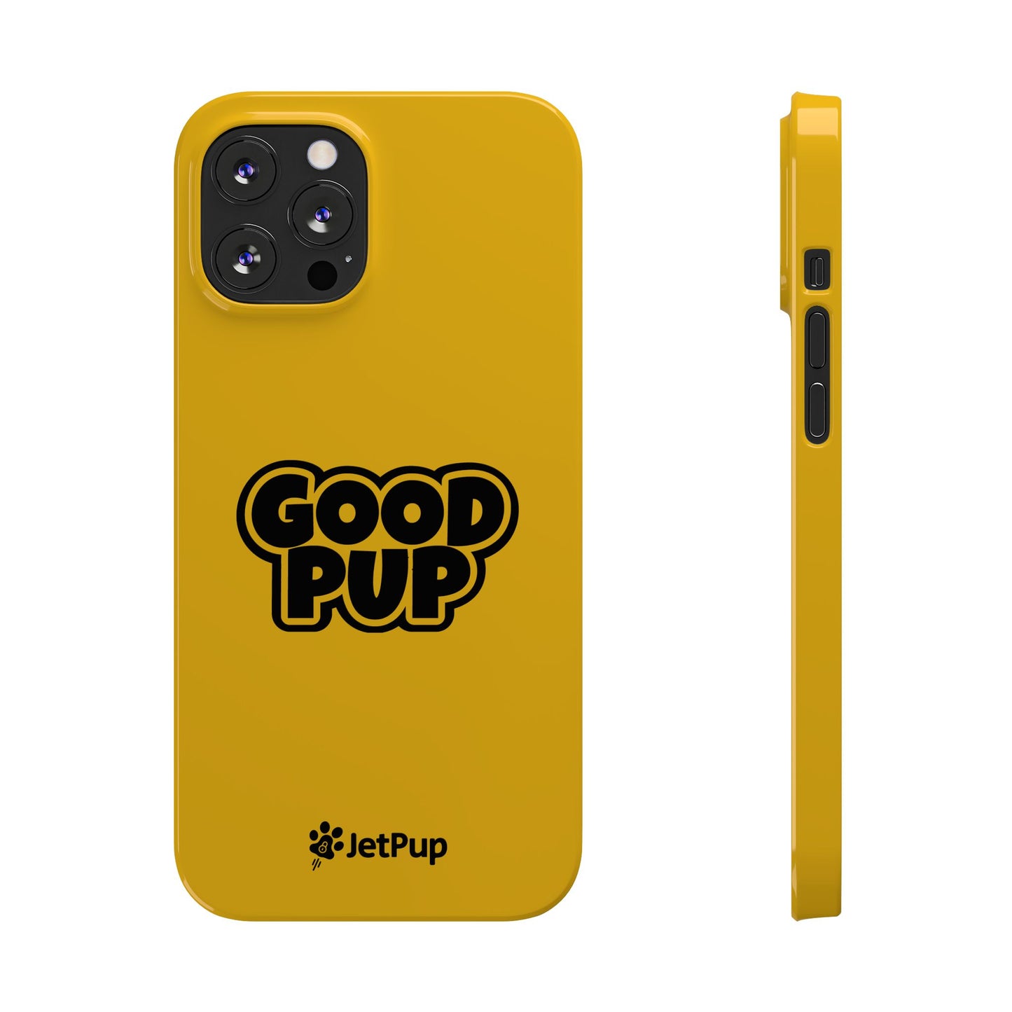 Good Pup Slim iPhone Cases - Yellow