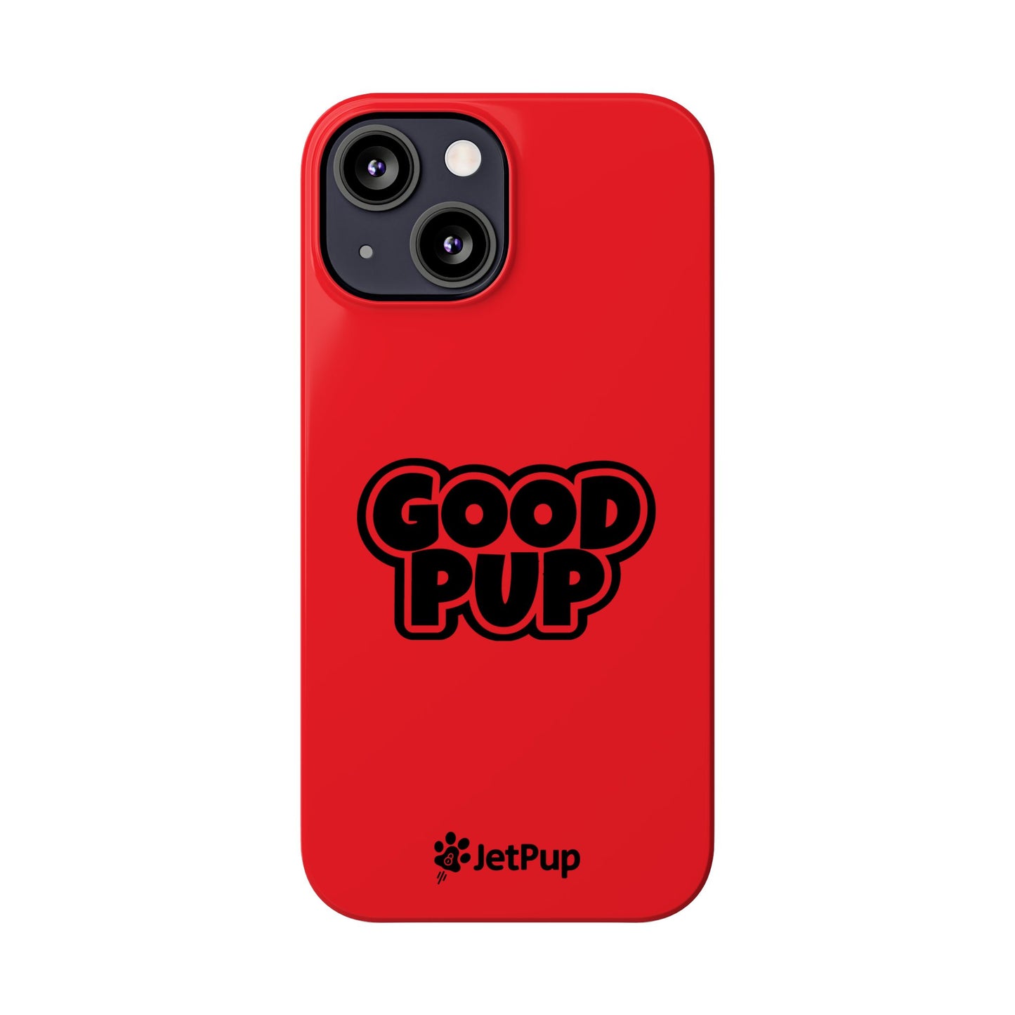 Good Pup Slim iPhone Cases - Red