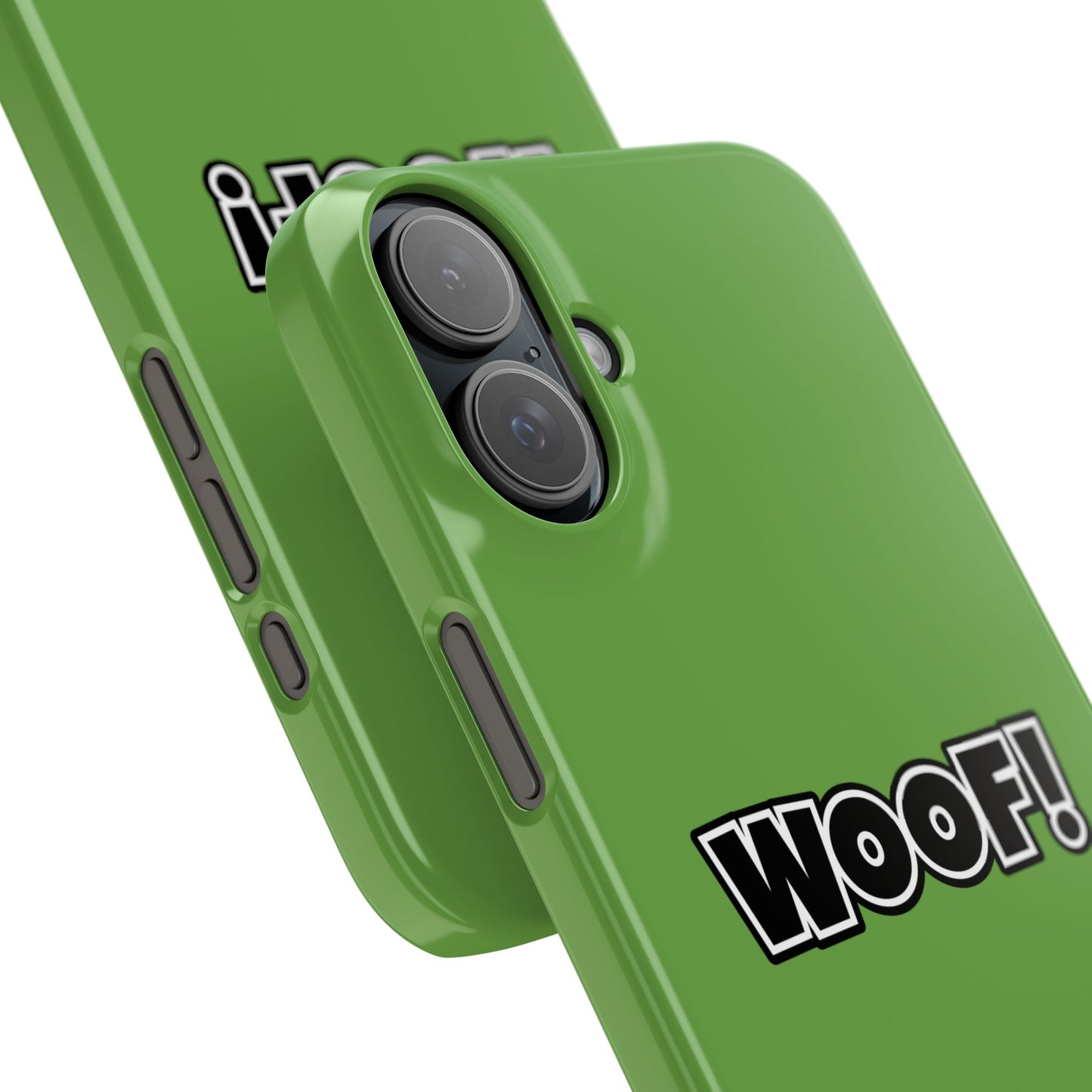 Woof Slim iPhone Cases - Green