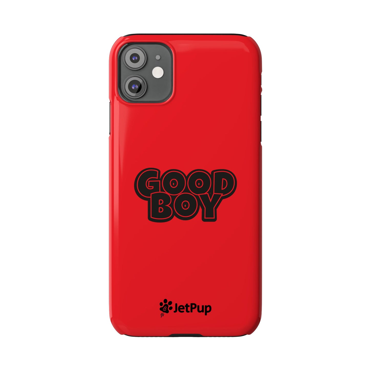 Good Boy Slim iPhone Cases - Red