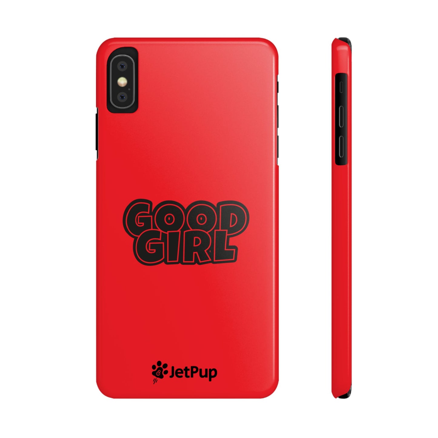 Good Girl Slim iPhone Cases - Red
